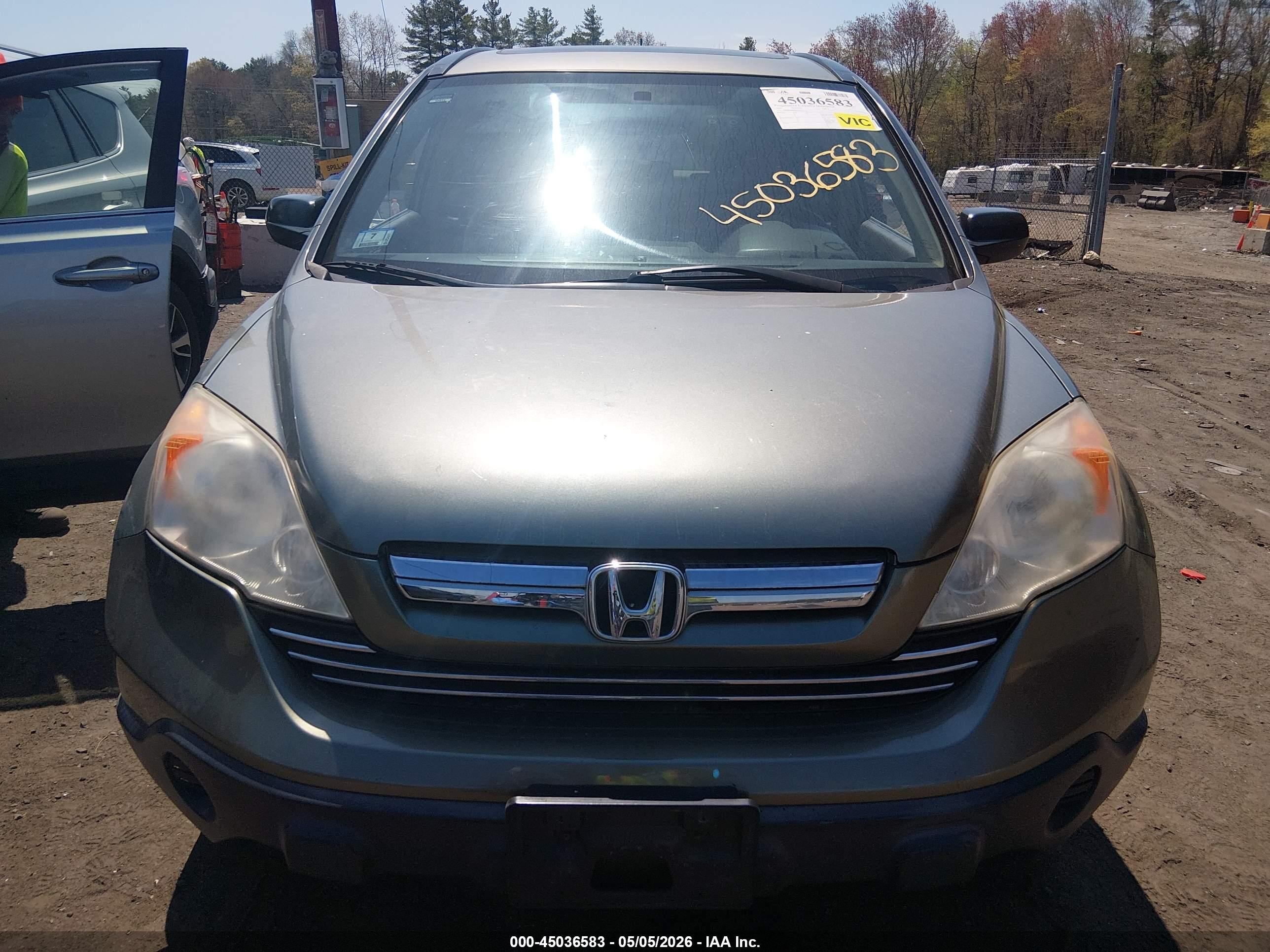 2007 Honda Cr-v Ex Teal vin: JHLRE48547C109153