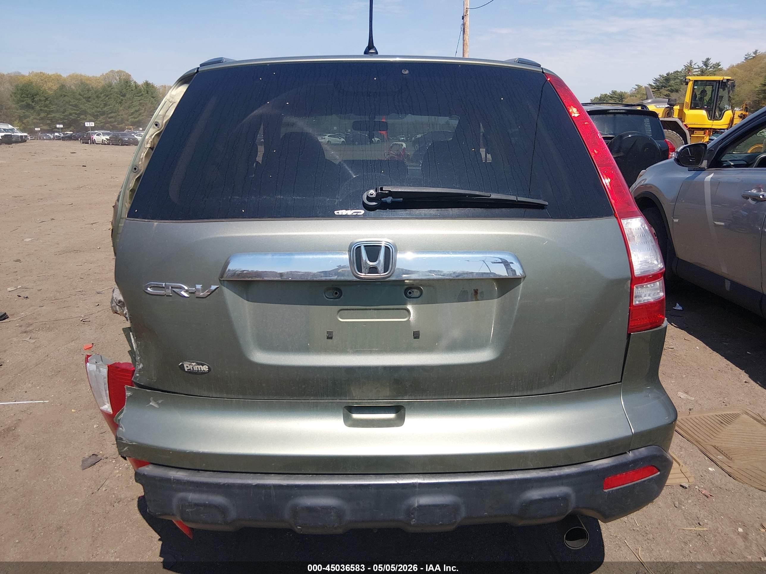2007 Honda Cr-v Ex Teal vin: JHLRE48547C109153