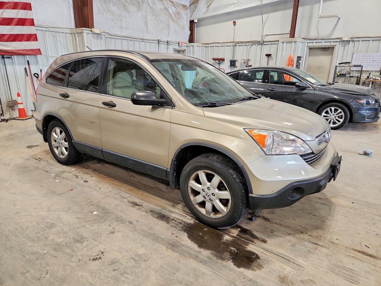 2008 Honda Cr-v Ex Tan vin: JHLRE48548C009989