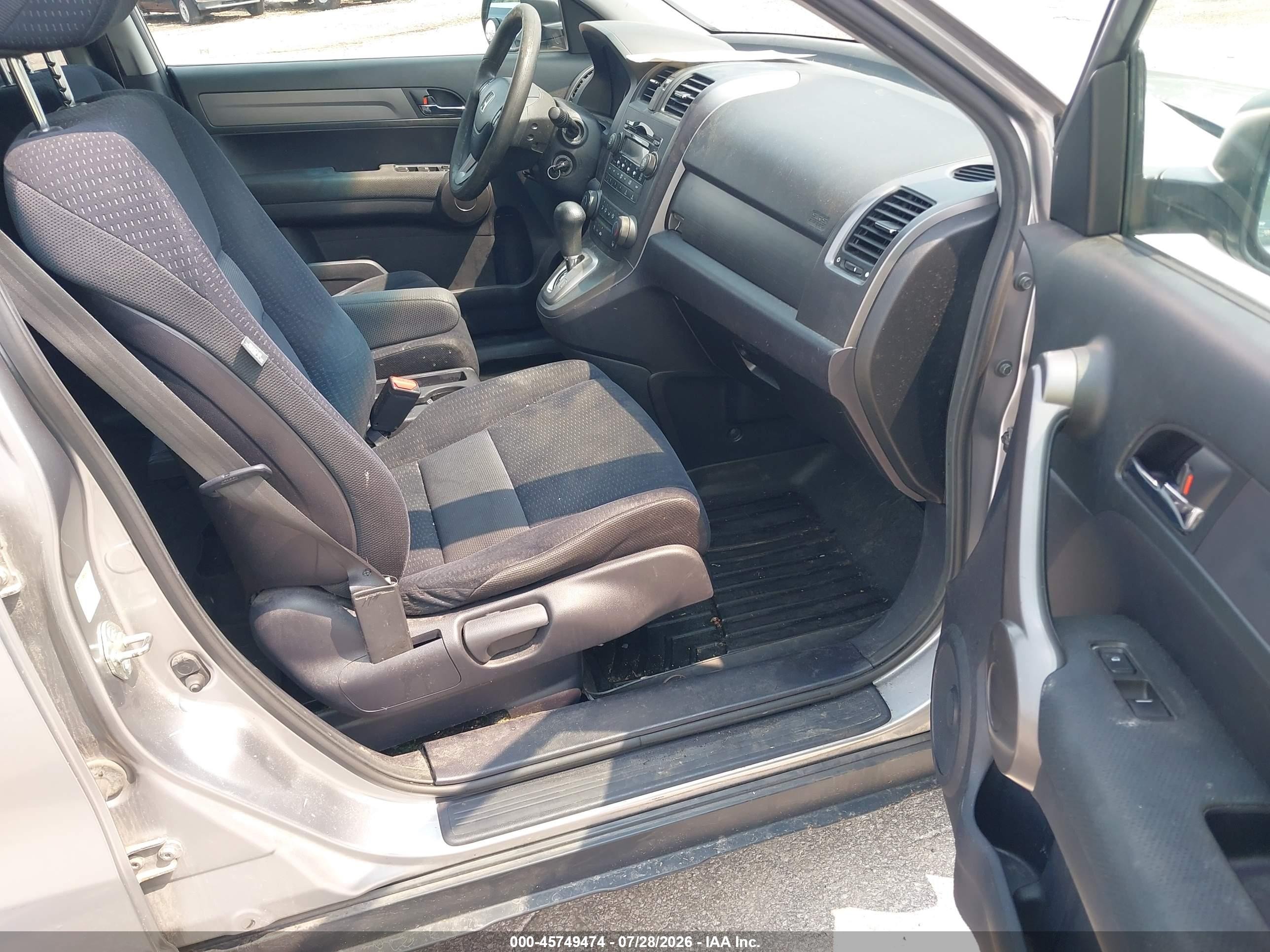 2008 Honda Cr-v Ex Silver vin: JHLRE48548C063177