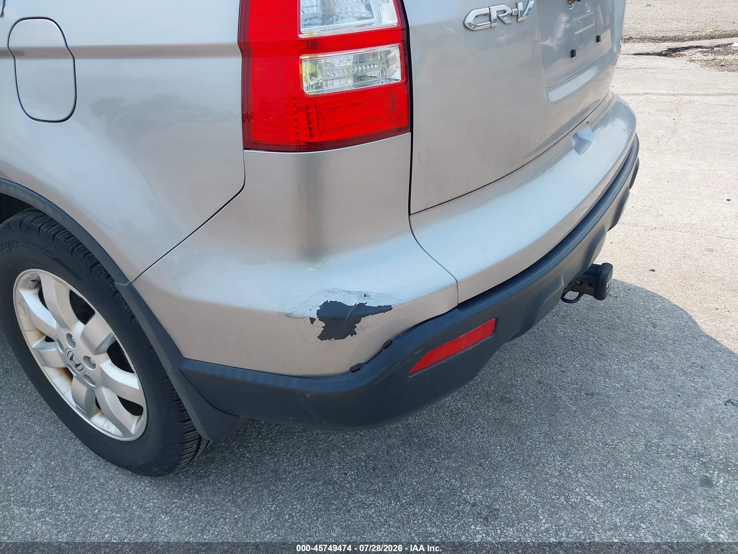 2008 Honda Cr-v Ex Silver vin: JHLRE48548C063177