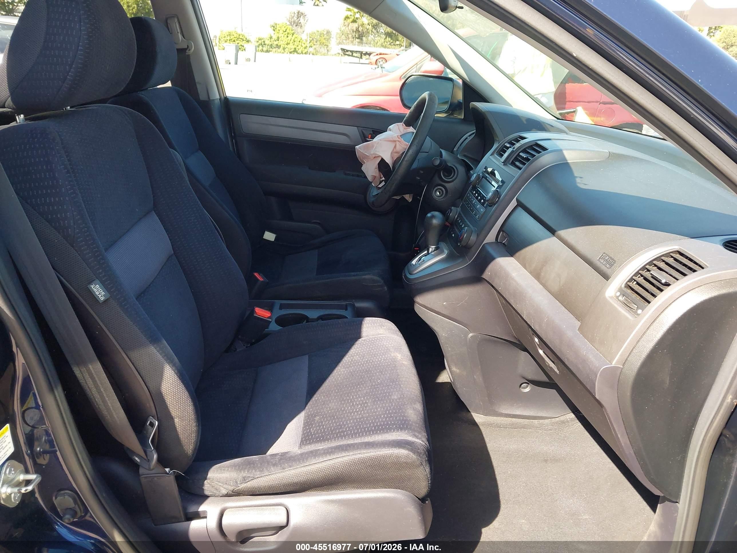2008 Honda Cr-v Ex Dark Blue vin: JHLRE48548C065625