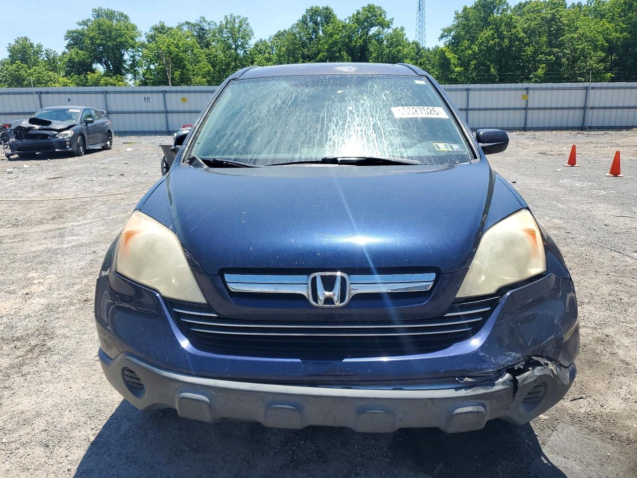 2007 Honda Crv Blue vin: JHLRE48557C016545