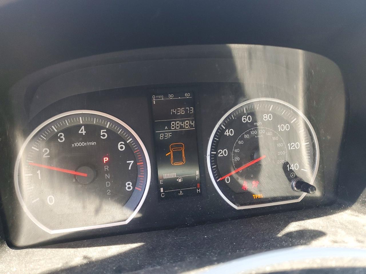 2007 Honda Crv Blue vin: JHLRE48557C016545