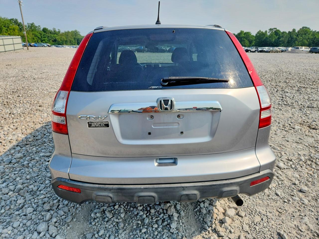 2007 Honda Cr-v Ex Silver vin: JHLRE48557C019154
