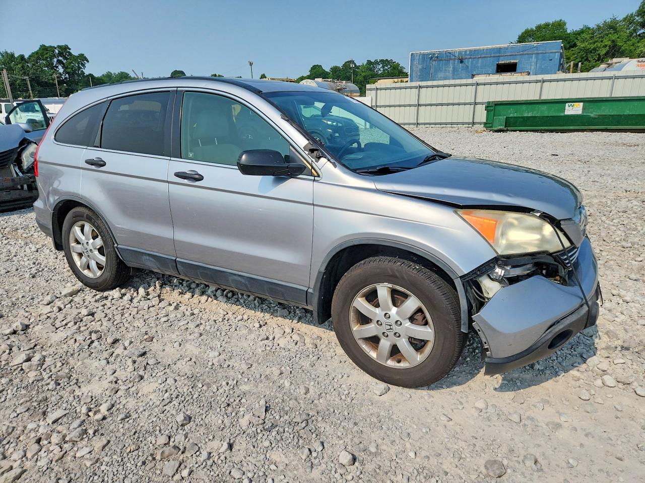2007 Honda Cr-v Ex Silver vin: JHLRE48557C019154