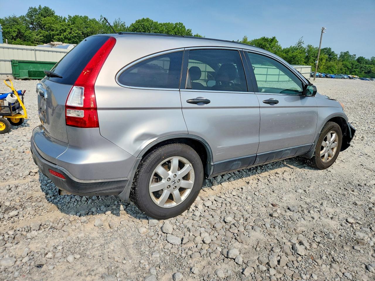 2007 Honda Cr-v Ex Silver vin: JHLRE48557C019154