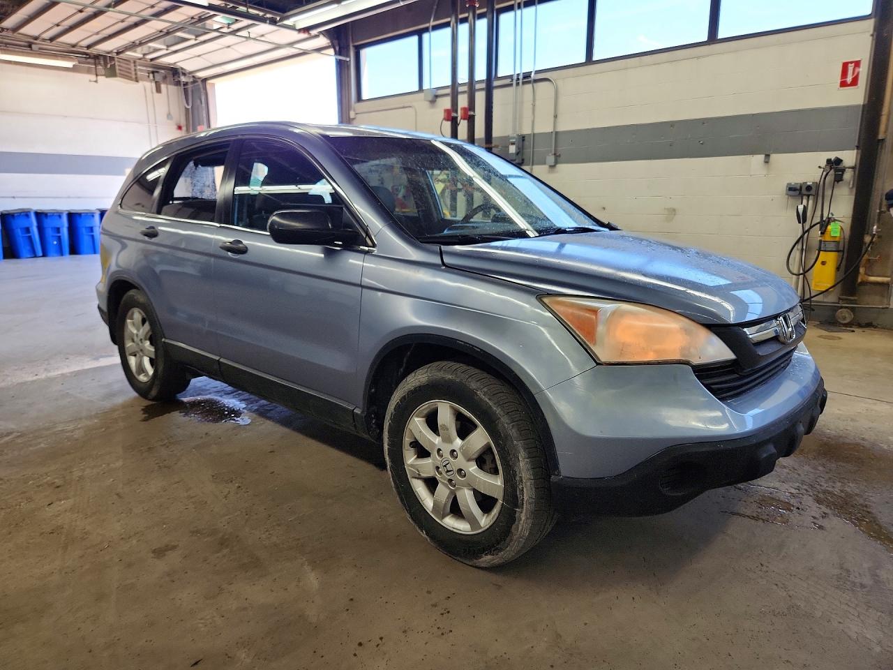 2007 Honda Cr-v Ex Blue vin: JHLRE48557C038643