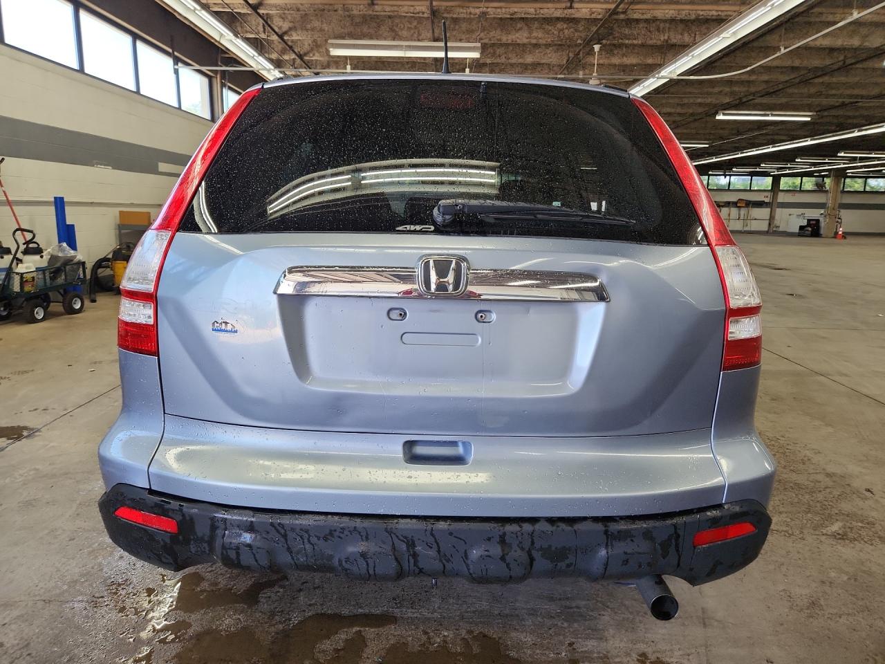 2007 Honda Cr-v Ex Blue vin: JHLRE48557C038643 Damage: Lift Gate, Dent(S) W/No Paint Dmg, > 12 Inches