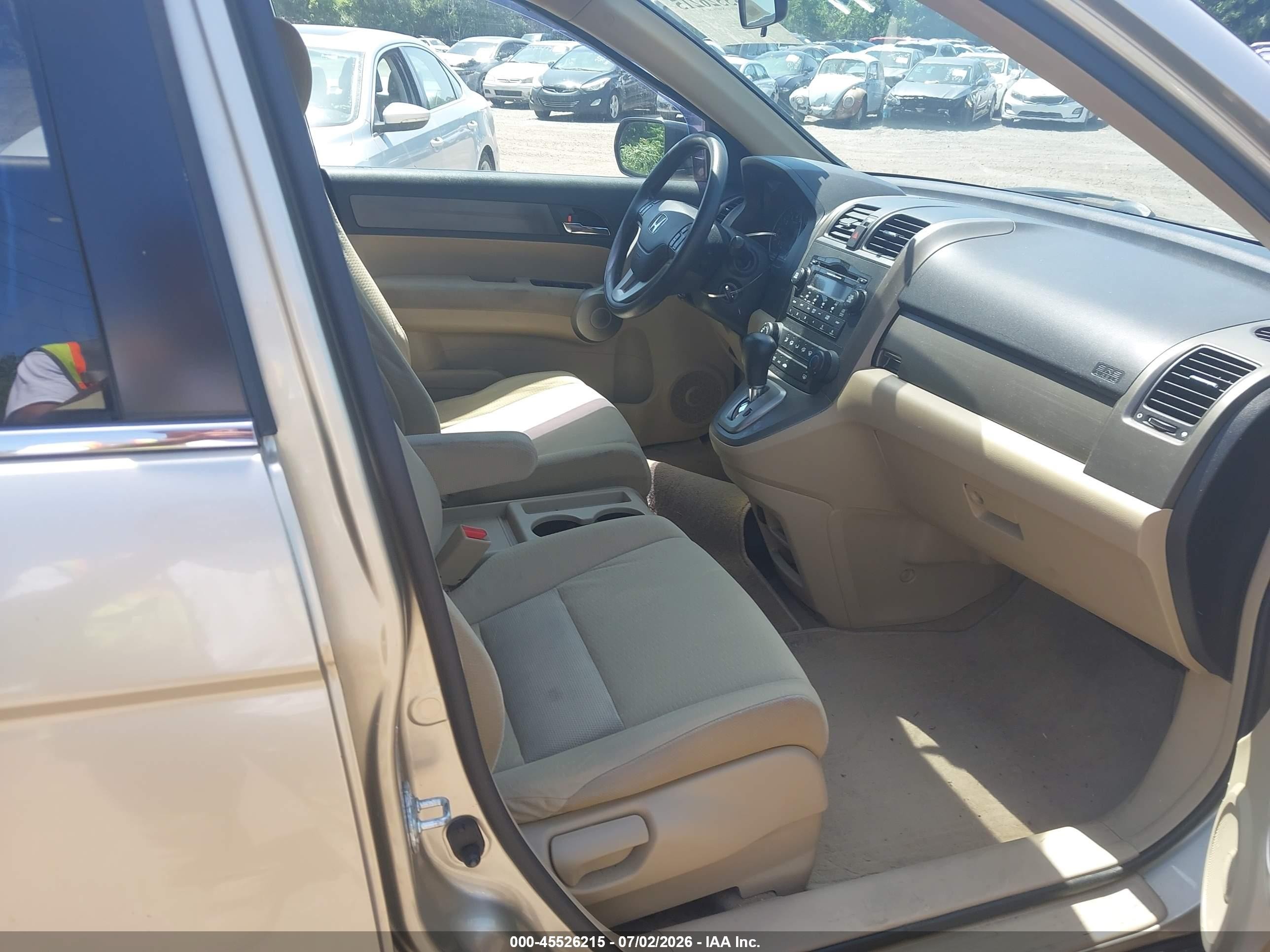 2007 Honda Cr-v Ex Brown vin: JHLRE48557C070993
