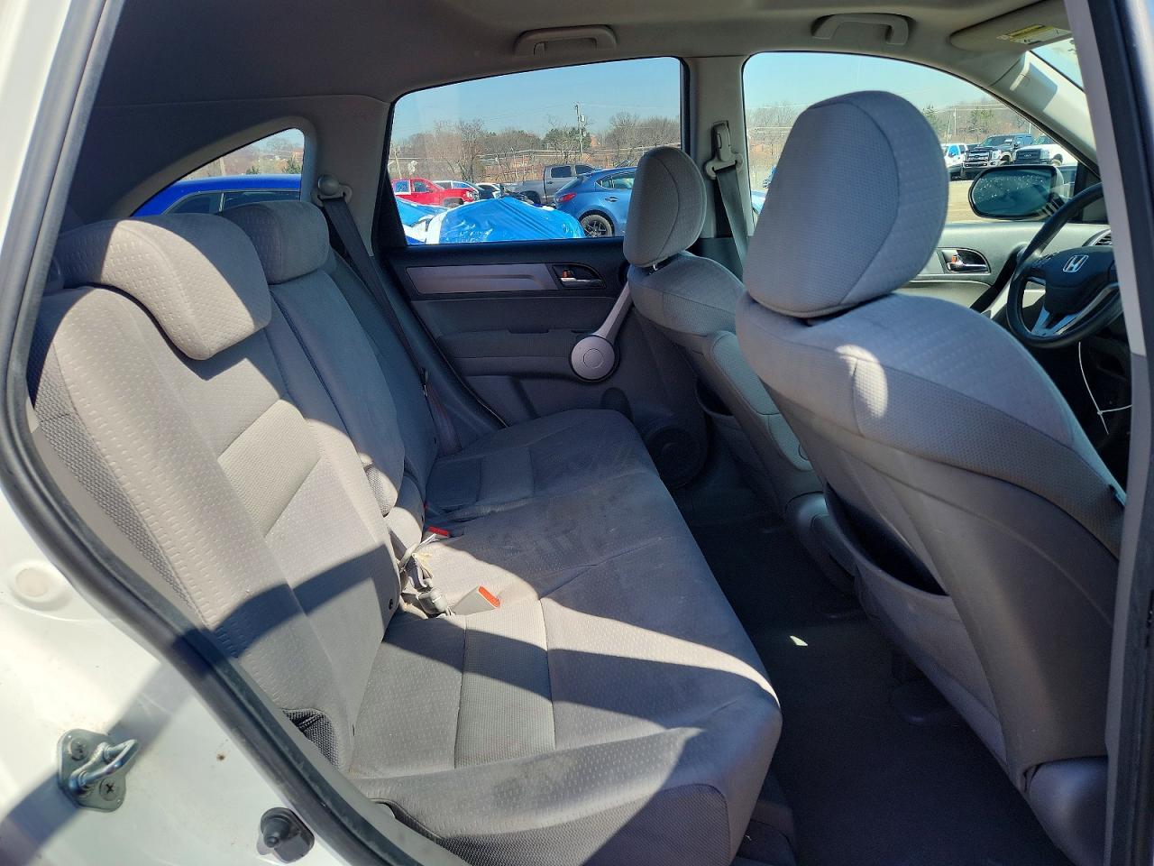 2007 Honda Cr-v Ex White vin: JHLRE48557C085106