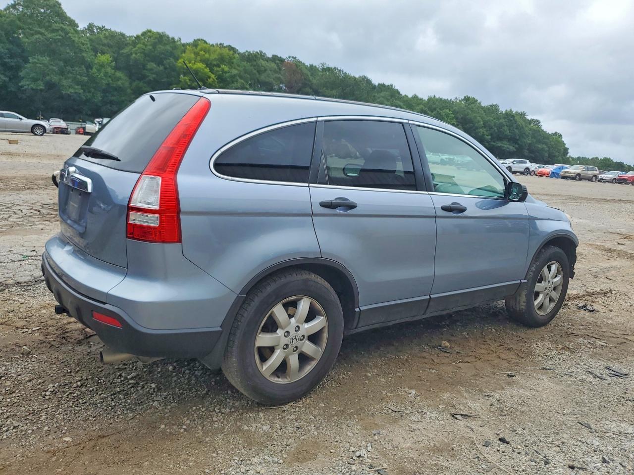 2007 Honda Cr-v Ex Blue vin: JHLRE48557C093514