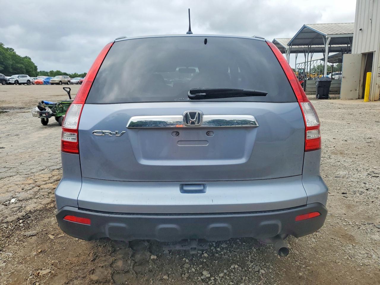 2007 Honda Cr-v Ex Blue vin: JHLRE48557C093514