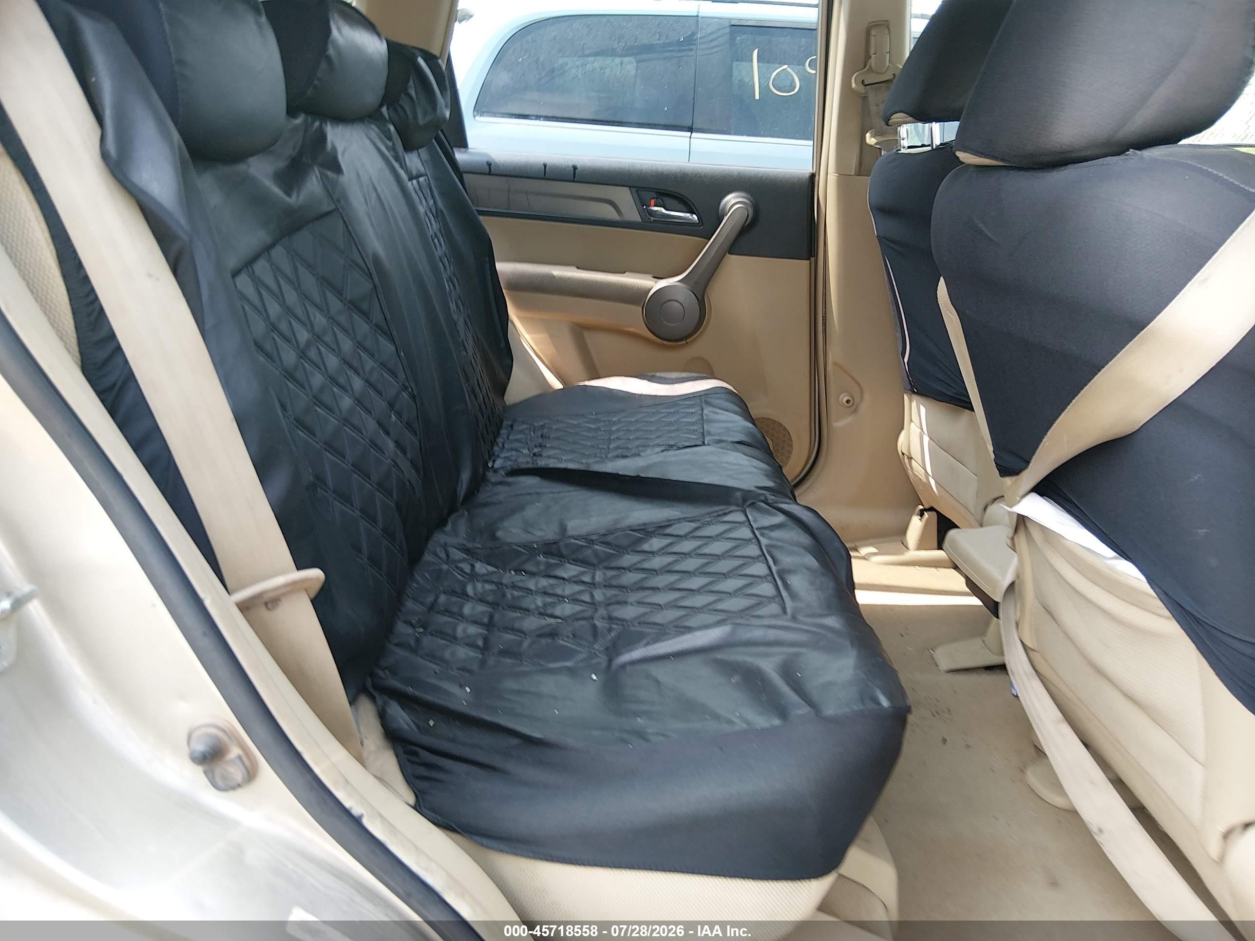 2008 Honda Cr-v Ex Золотой vin: JHLRE48558C004543
