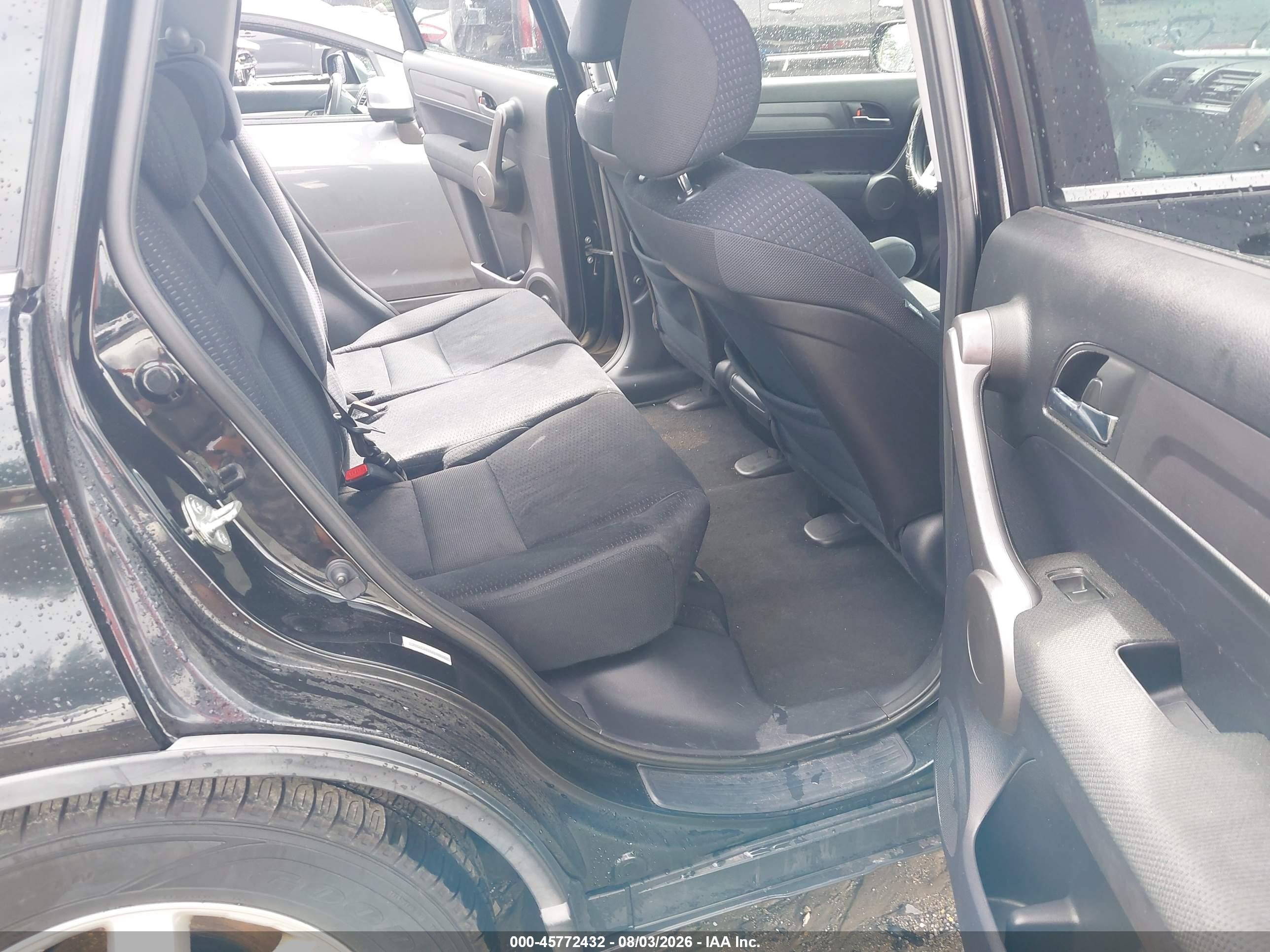 2008 Honda Cr-v Ex Черный vin: JHLRE48558C008057