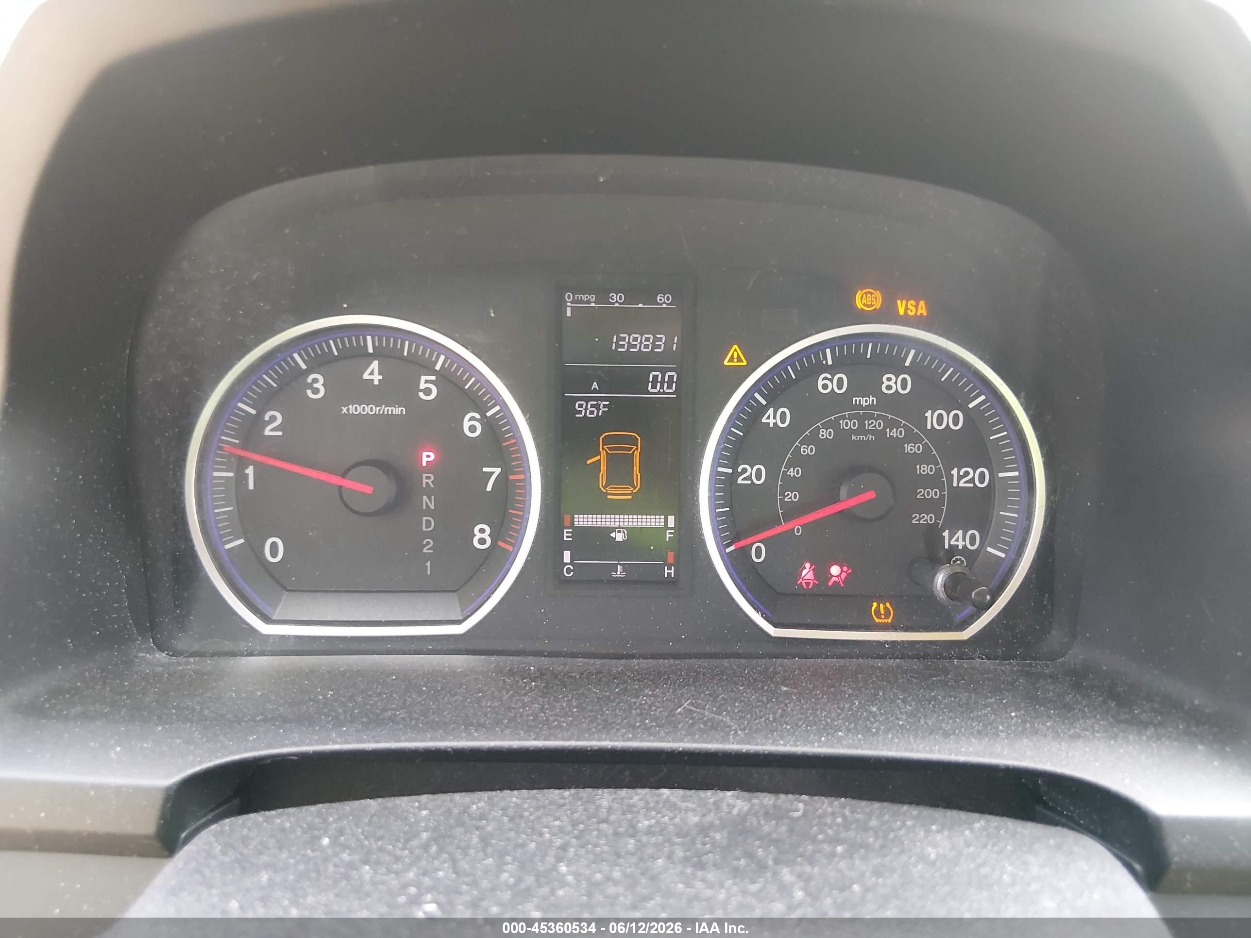 2008 Honda Cr-v Ex Green vin: JHLRE48558C012948
