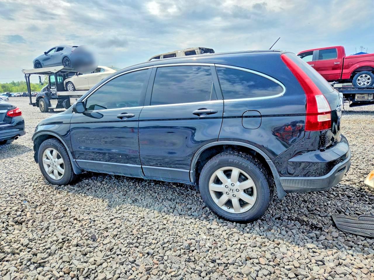 2008 Honda Cr-v Ex Charcoal vin: JHLRE48558C033010