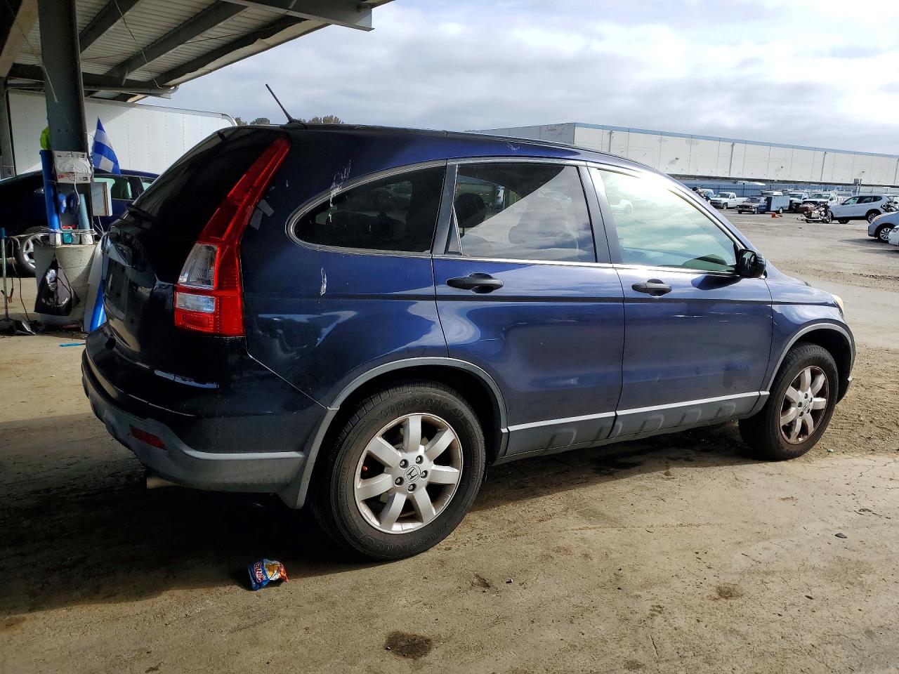 2008 Honda Cr-v Ex Blue vin: JHLRE48558C067030