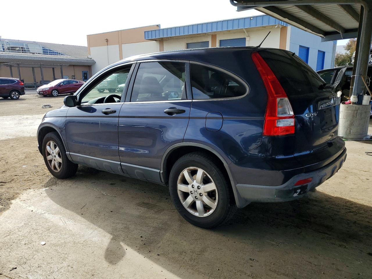 2008 Honda Cr-v Ex Blue vin: JHLRE48558C067030
