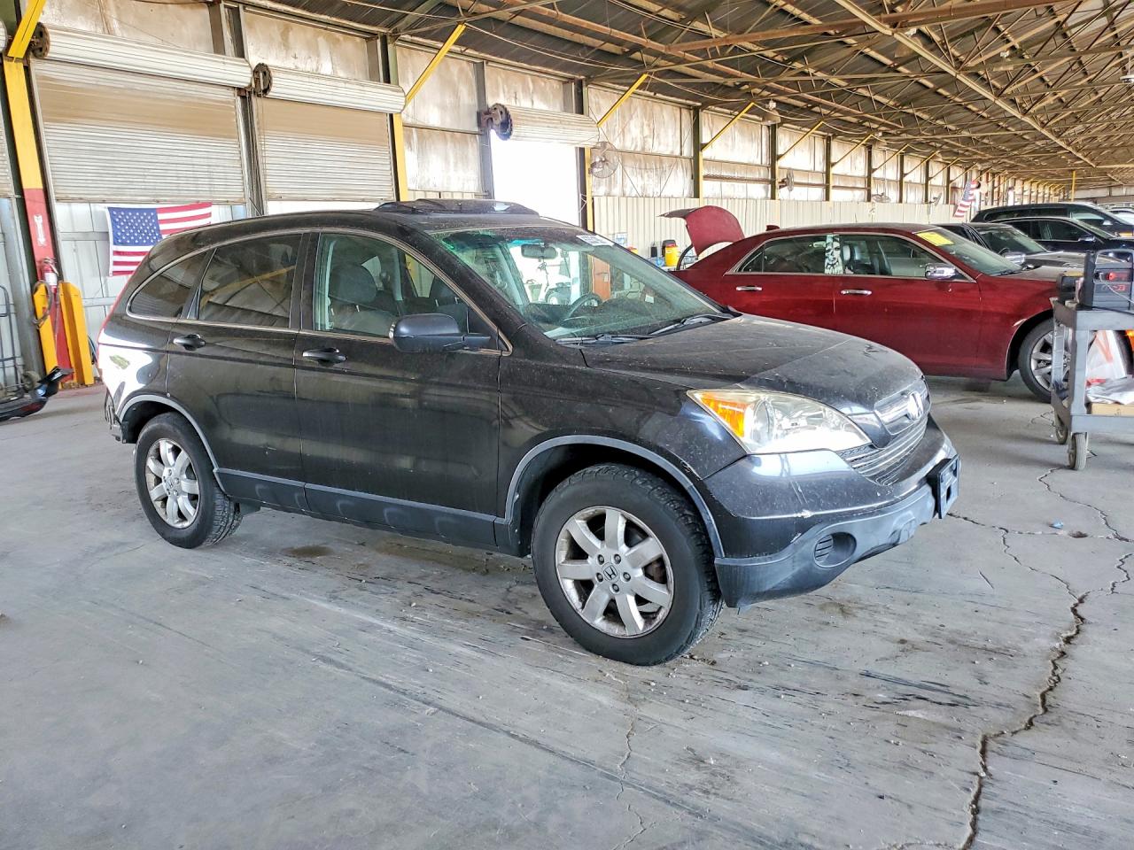 2008 Honda Cr-v Ex Черный vin: JHLRE48558C070011