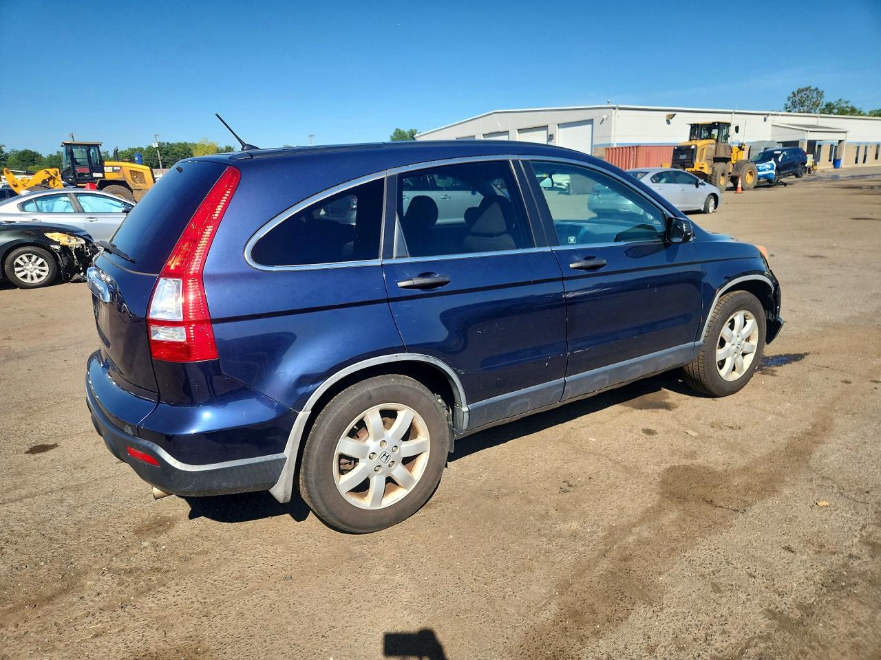 2009 Honda Cr-v Ex Синий vin: JHLRE48559C001529