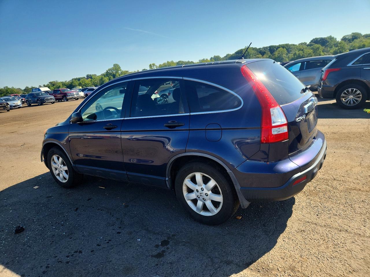 2009 Honda Cr-v Ex Синий vin: JHLRE48559C001529