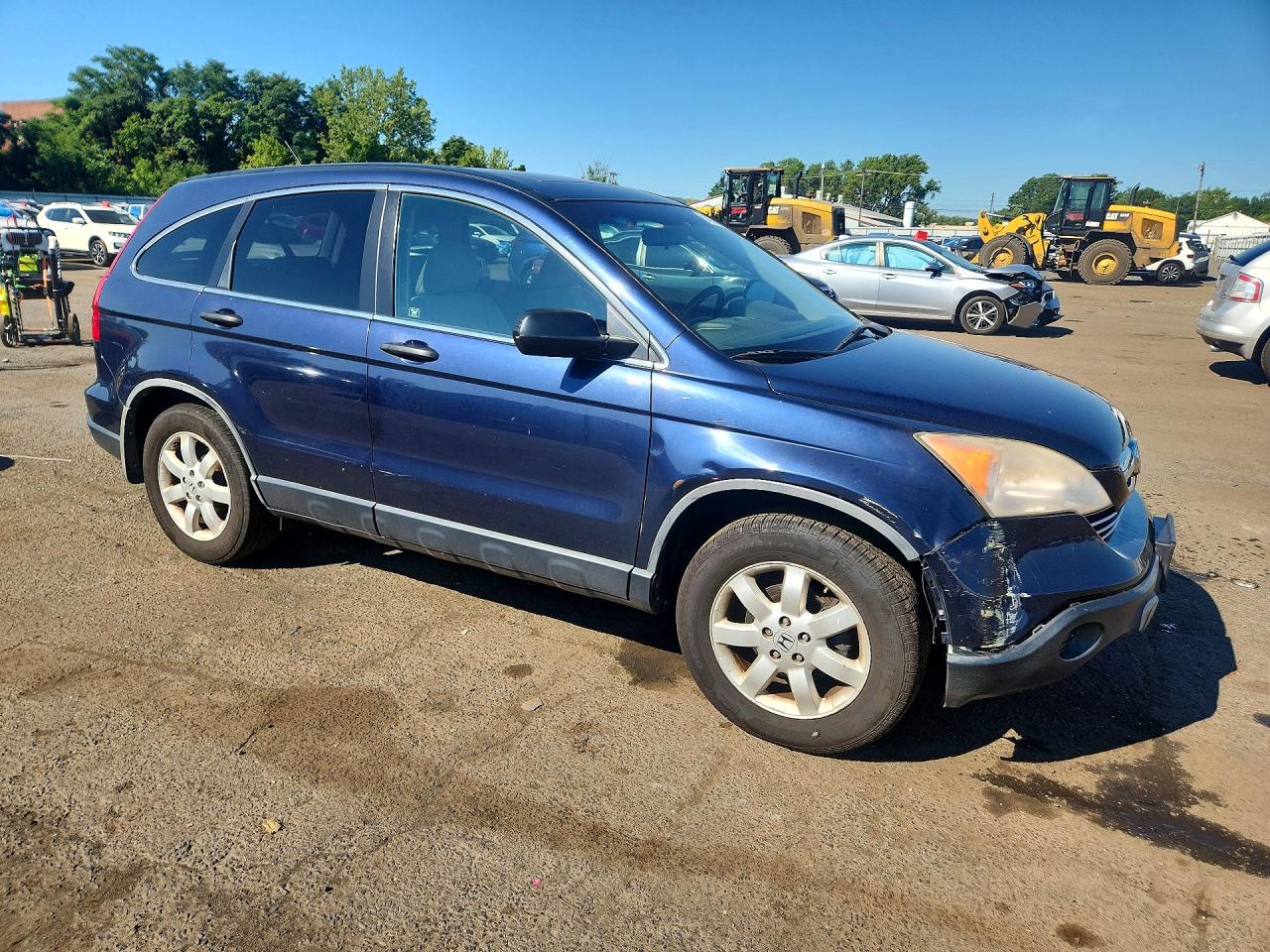 2009 Honda Cr-v Ex Синий vin: JHLRE48559C001529