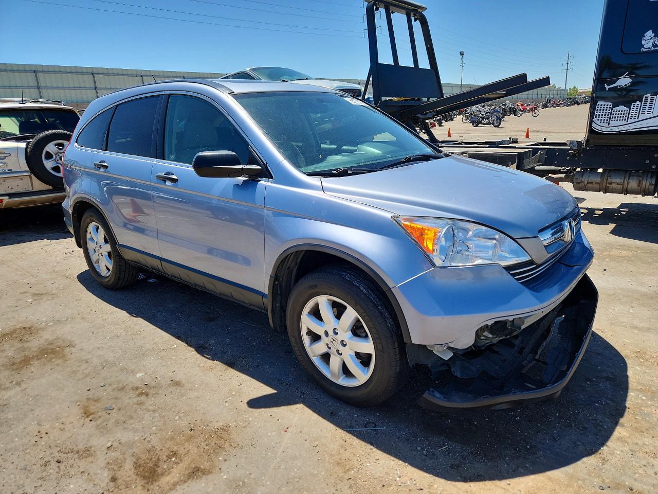2009 Honda Cr-v Ex Blue vin: JHLRE48559C011056