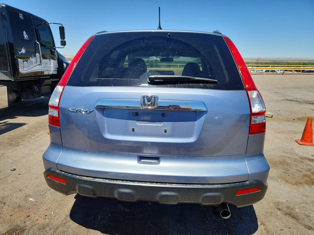 2009 Honda Cr-v Ex Blue vin: JHLRE48559C011056