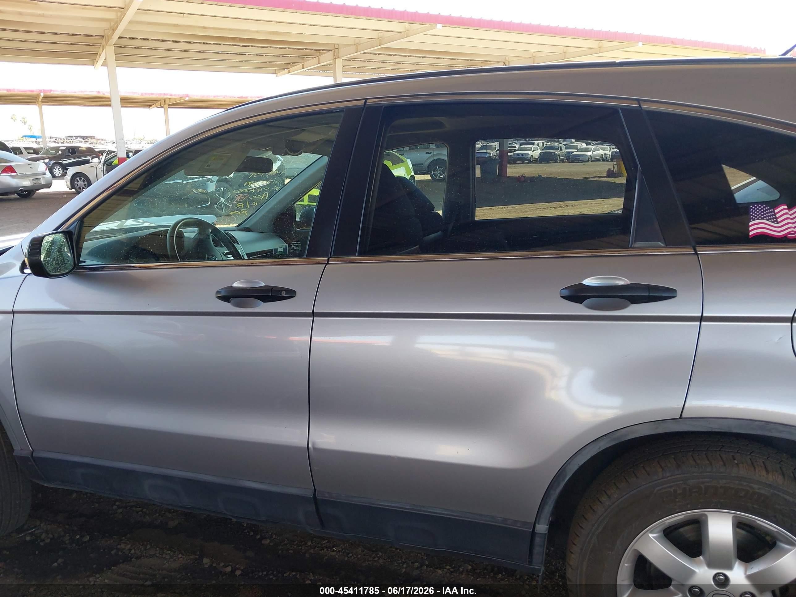 2007 Honda Cr-v Ex Silver vin: JHLRE48567C067262