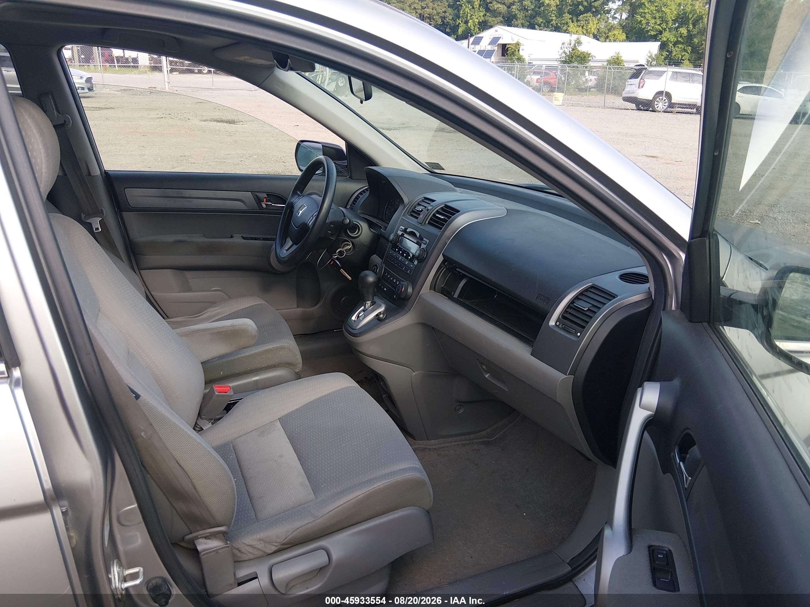 2007 Honda Cr-v Ex Silver vin: JHLRE48567C068170
