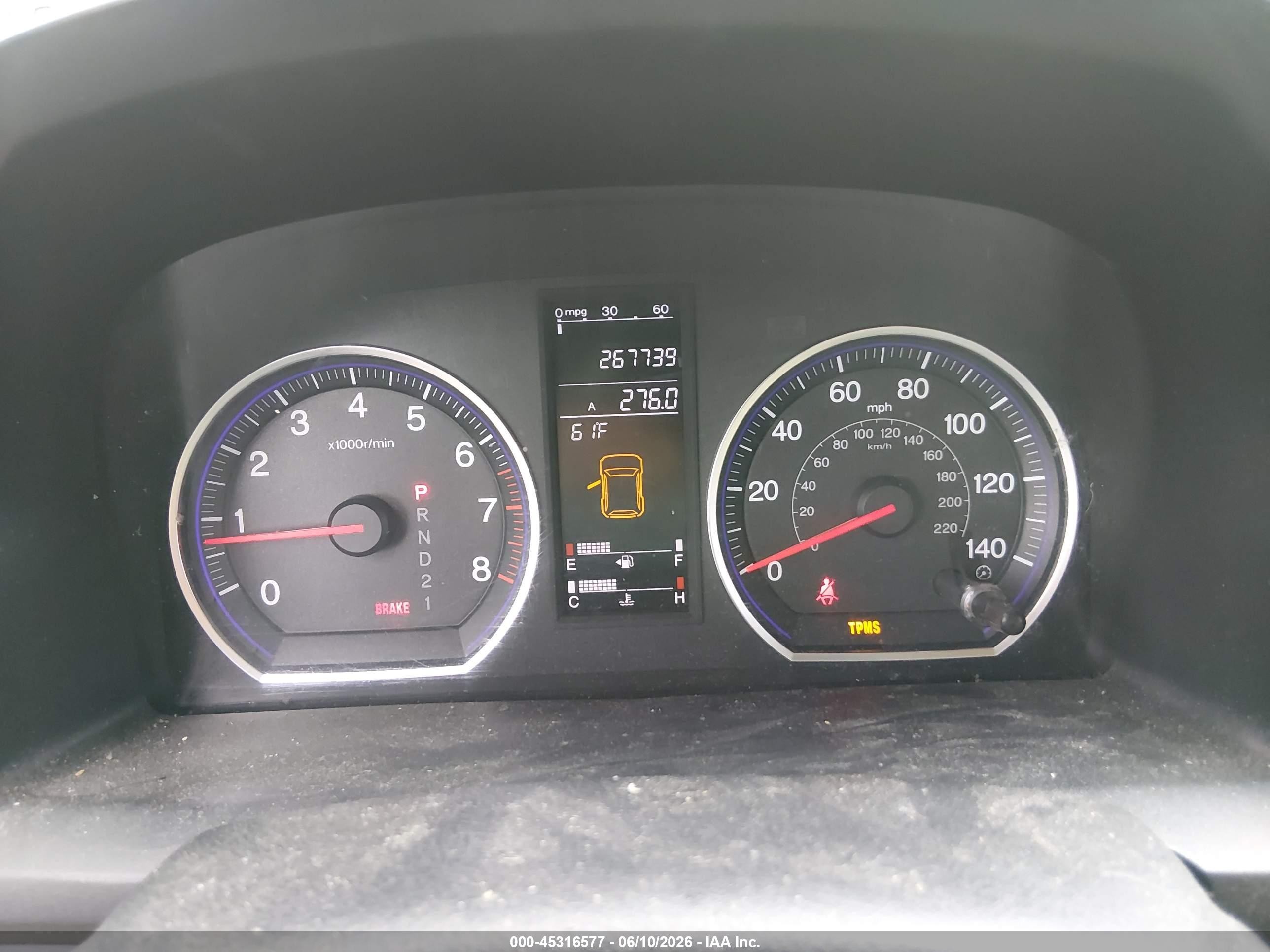 2007 Honda Cr-v Ex Tan vin: JHLRE48567C076611