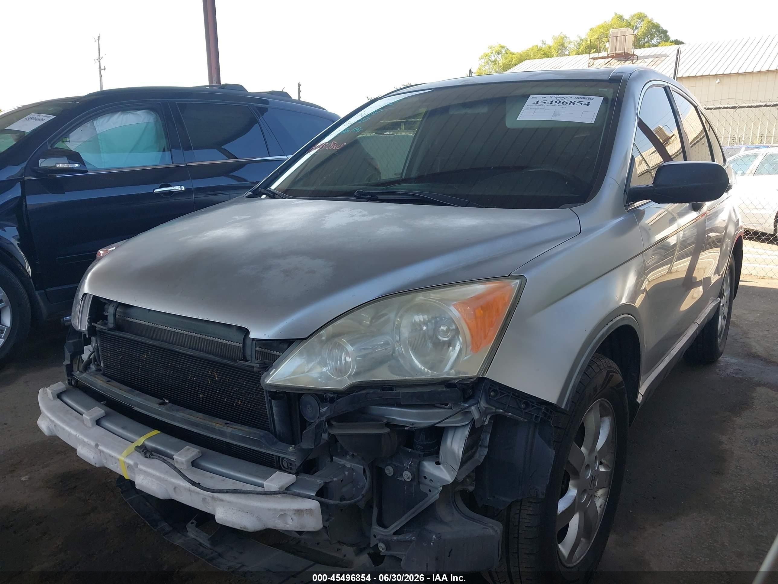 2007 Honda Cr-v Ex Silver vin: JHLRE48567C080089