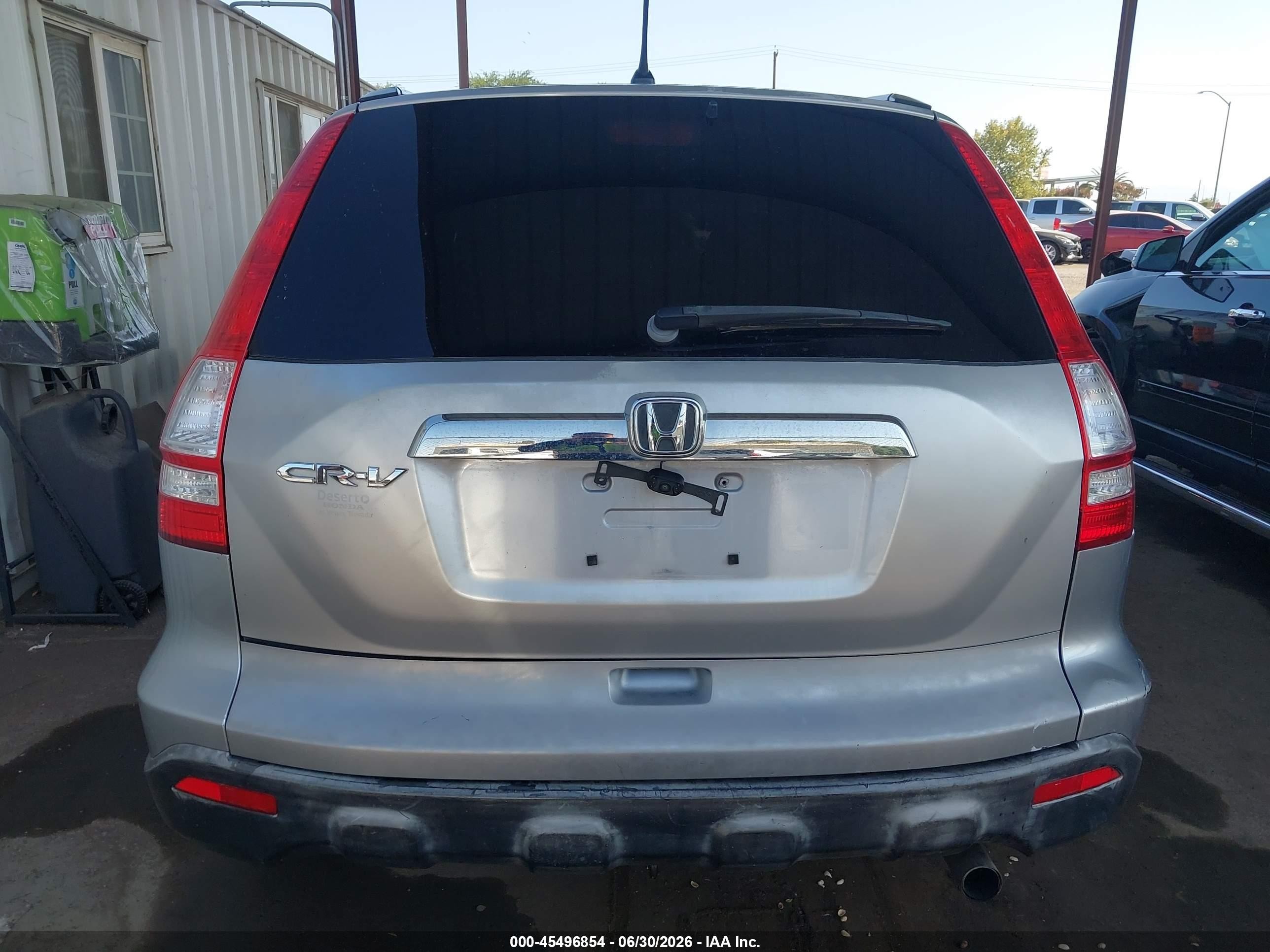 2007 Honda Cr-v Ex Silver vin: JHLRE48567C080089