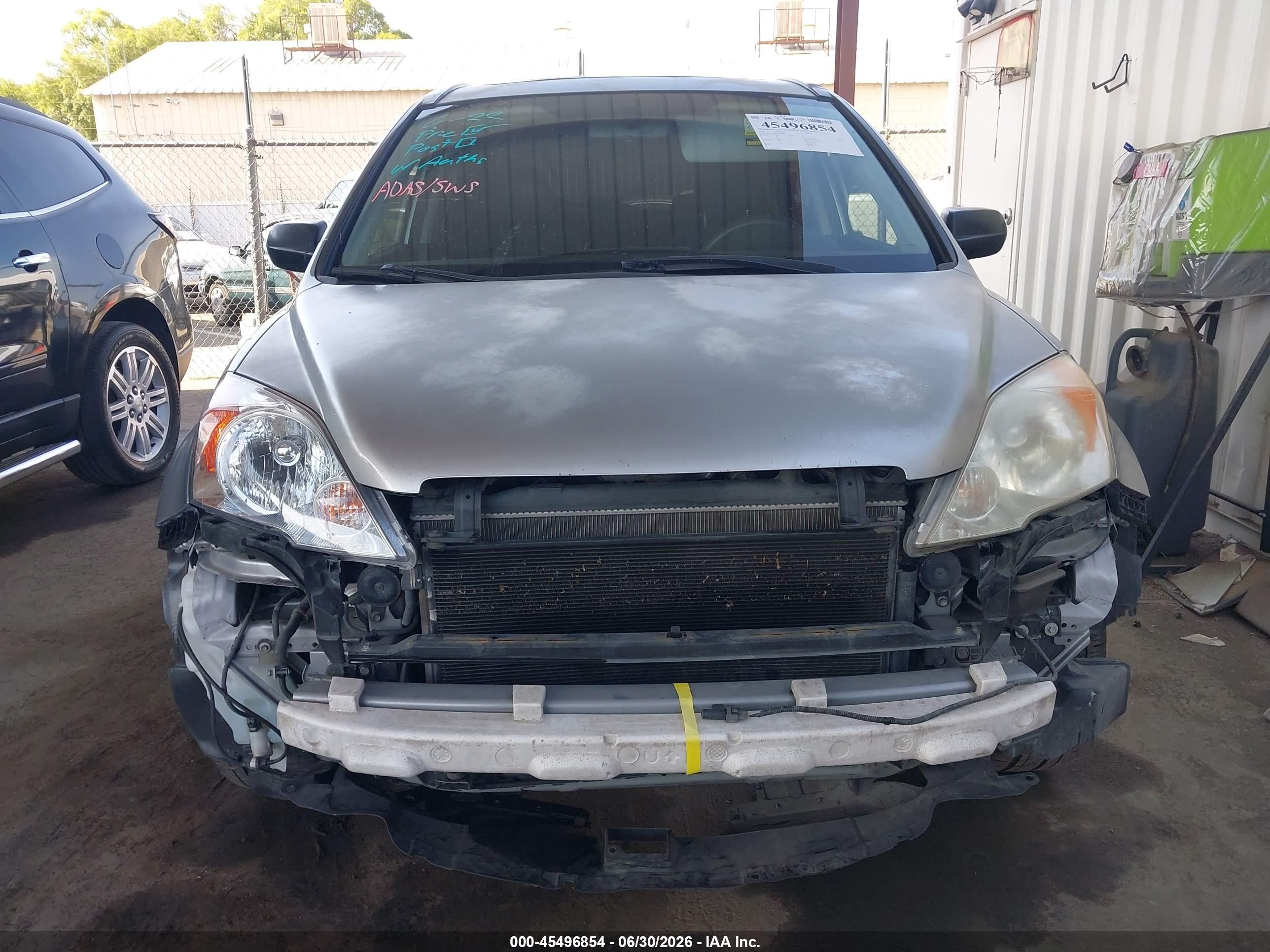 2007 Honda Cr-v Ex Silver vin: JHLRE48567C080089
