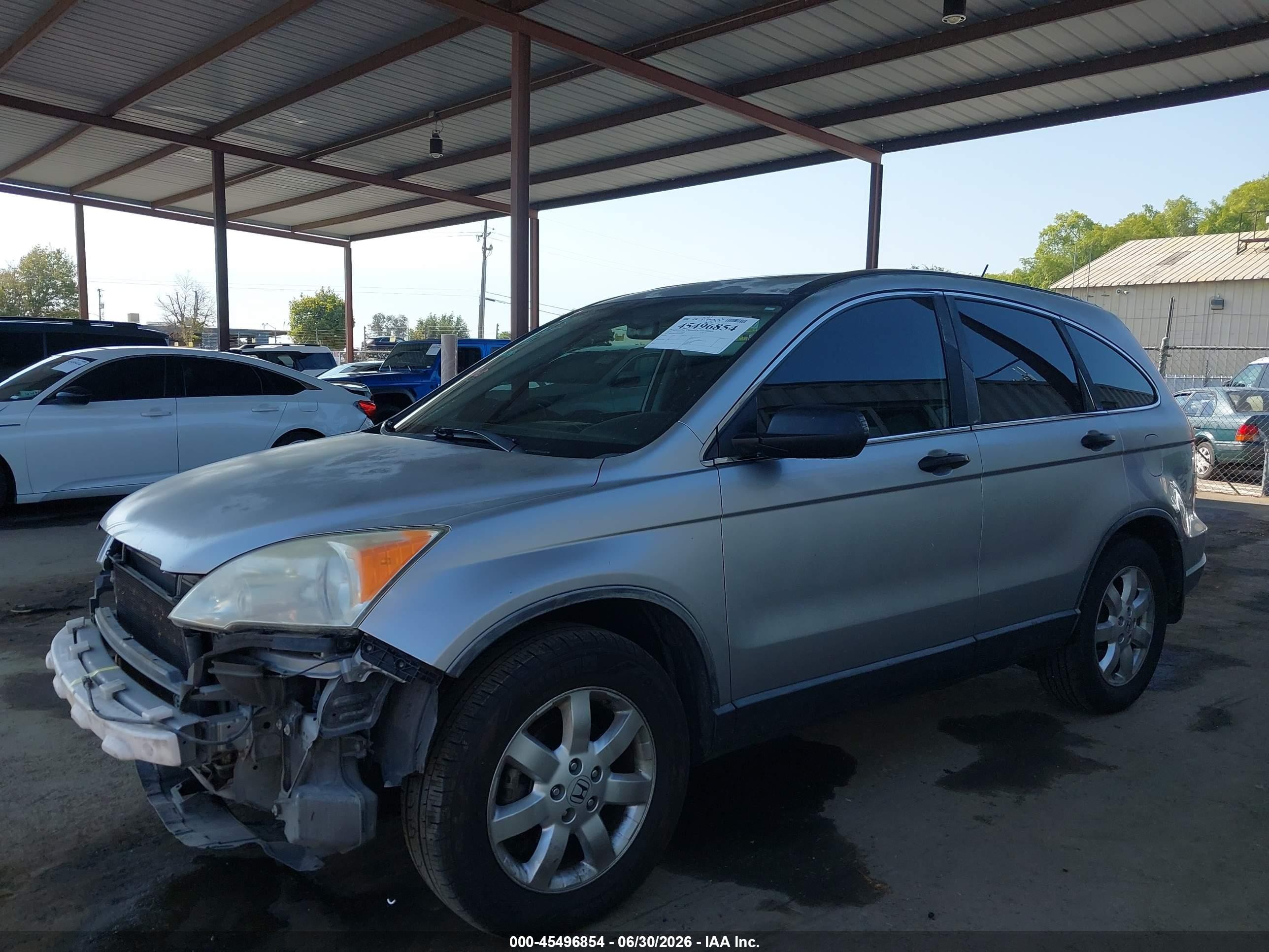 2007 Honda Cr-v Ex Silver vin: JHLRE48567C080089
