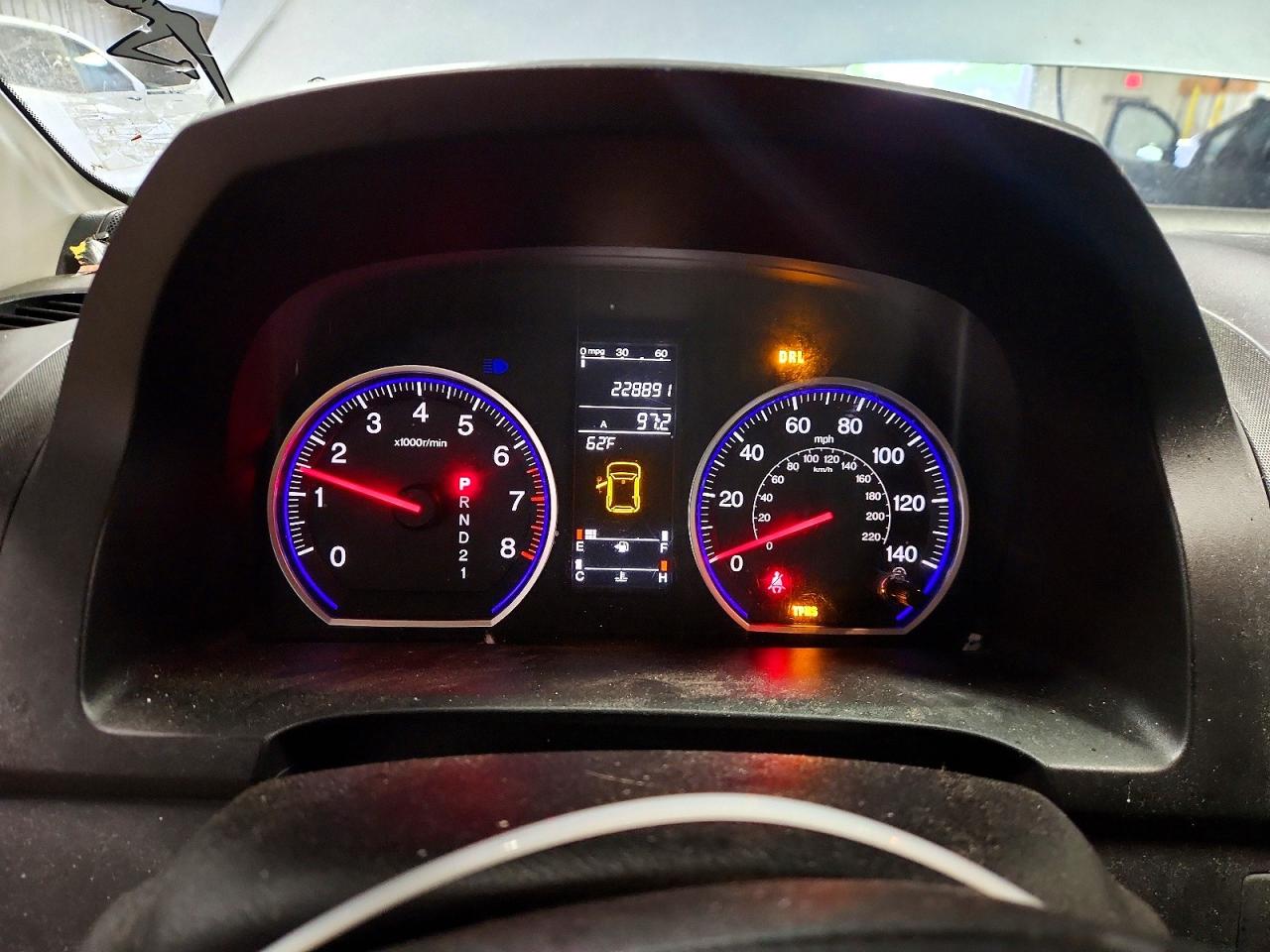 2007 Honda Cr-v Ex Turquoise vin: JHLRE48567C093554