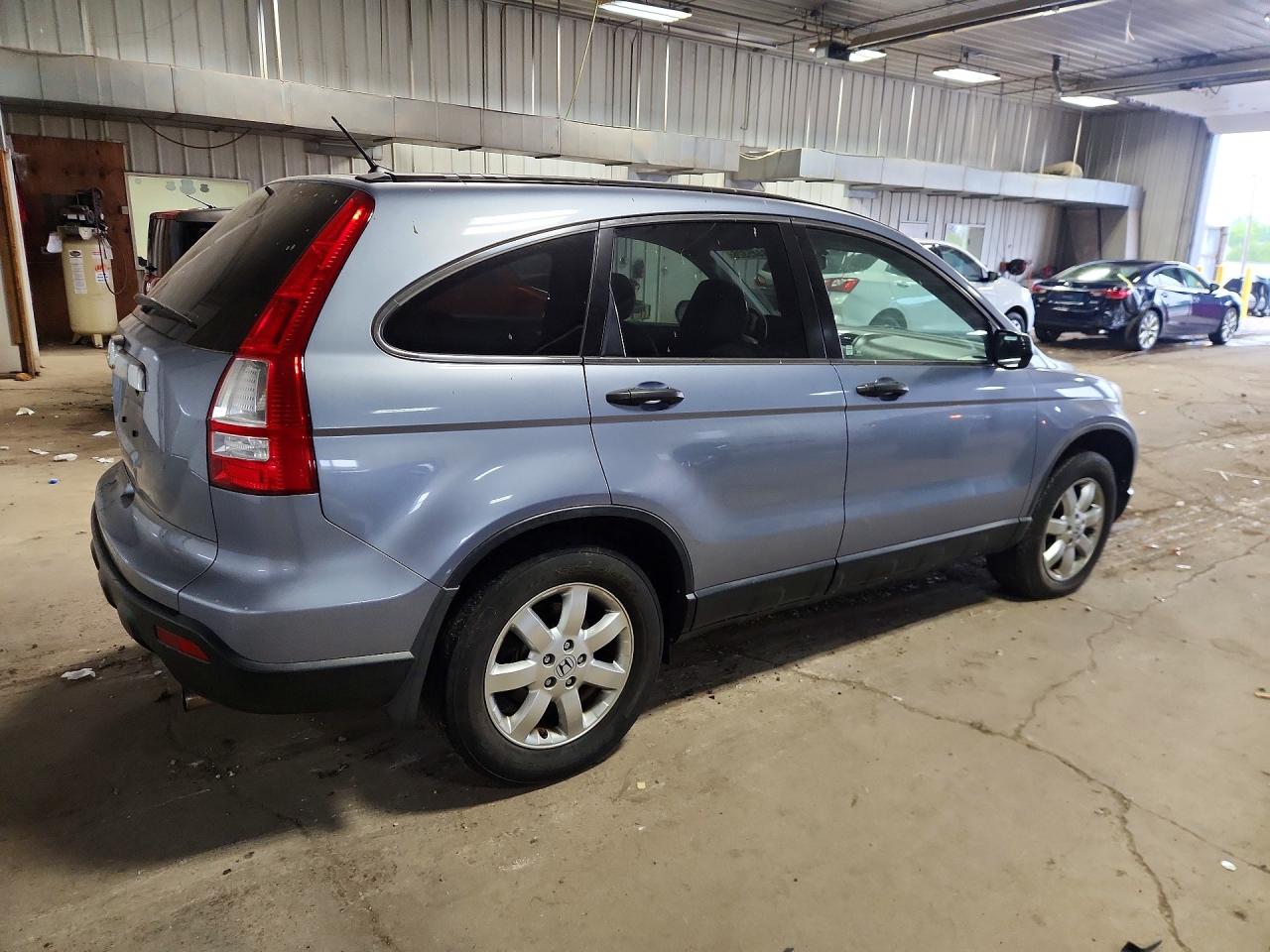 2007 Honda Cr-v Ex Turquoise vin: JHLRE48567C093554