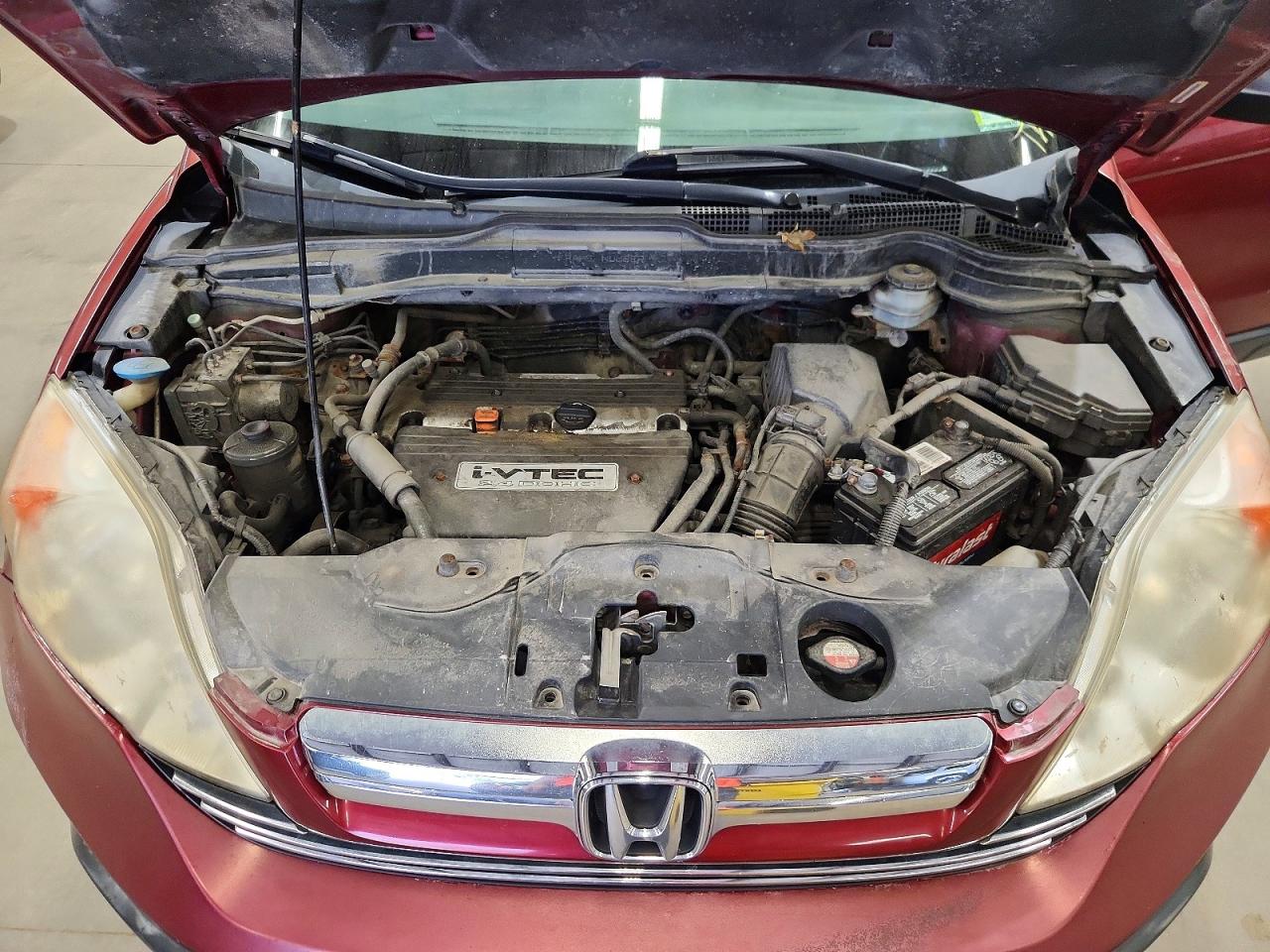 2007 Honda Cr-v Ex Red vin: JHLRE48567C115195