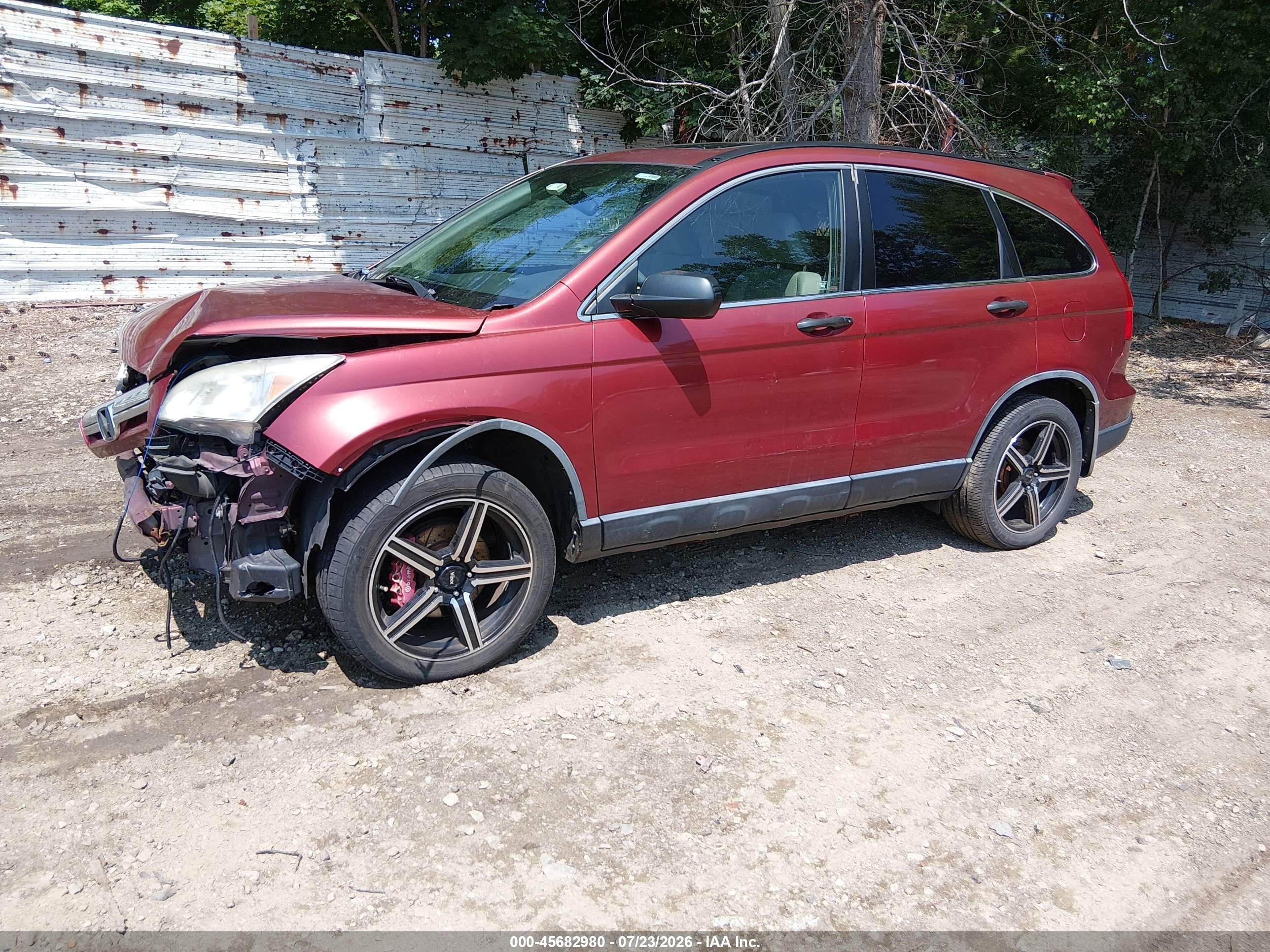 2008 Honda Cr-v Ex Red vin: JHLRE48568C004423