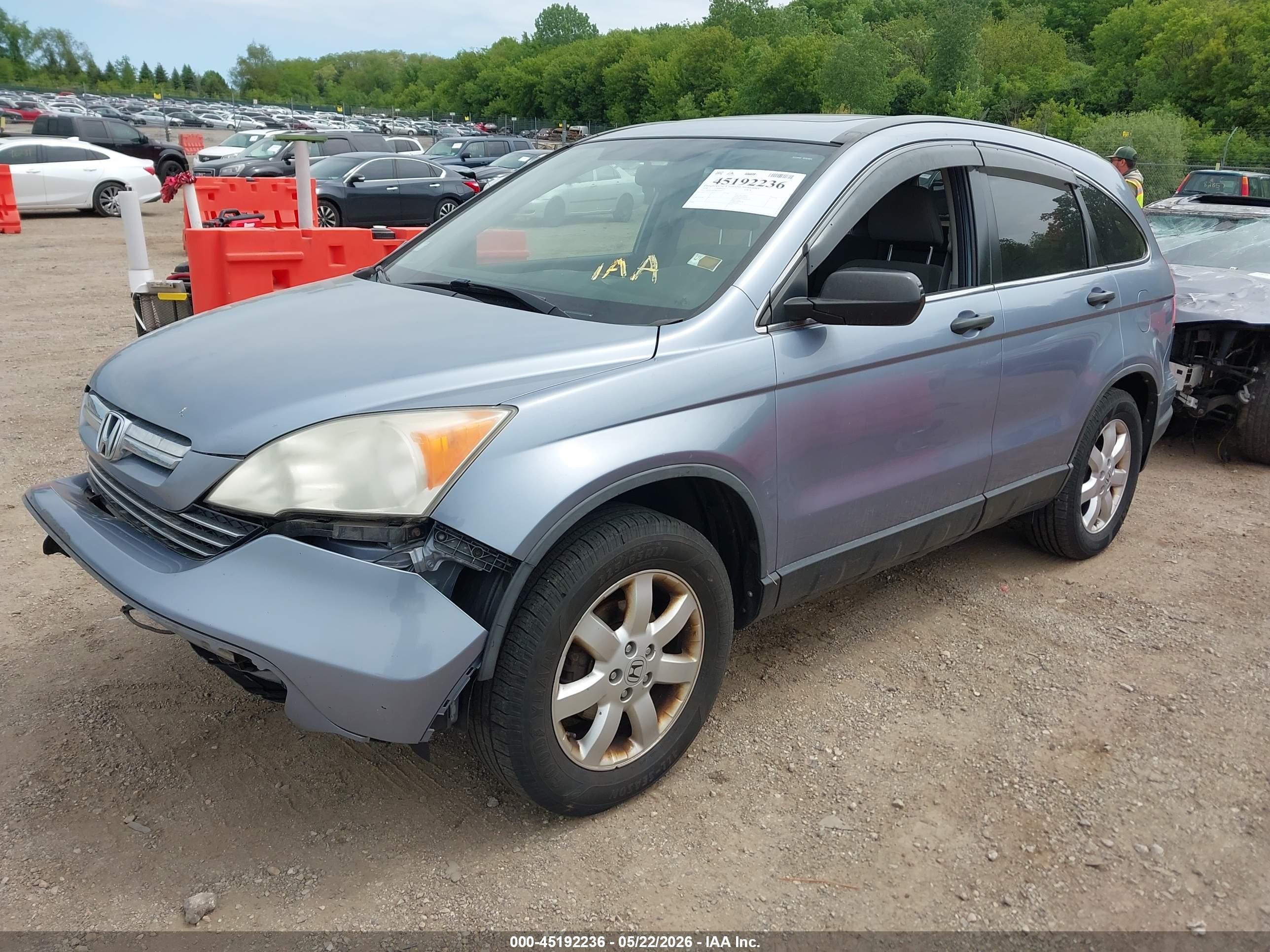 2008 Honda Cr-v Ex Бирюзовый vin: JHLRE48568C005457