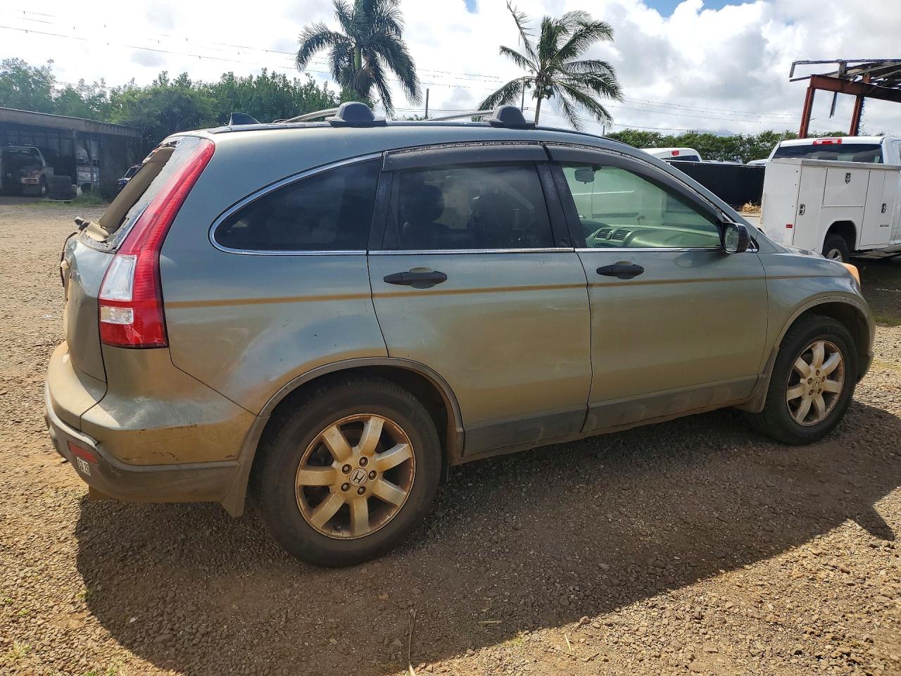 2008 Honda Cr-v Ex Green vin: JHLRE48568C043979