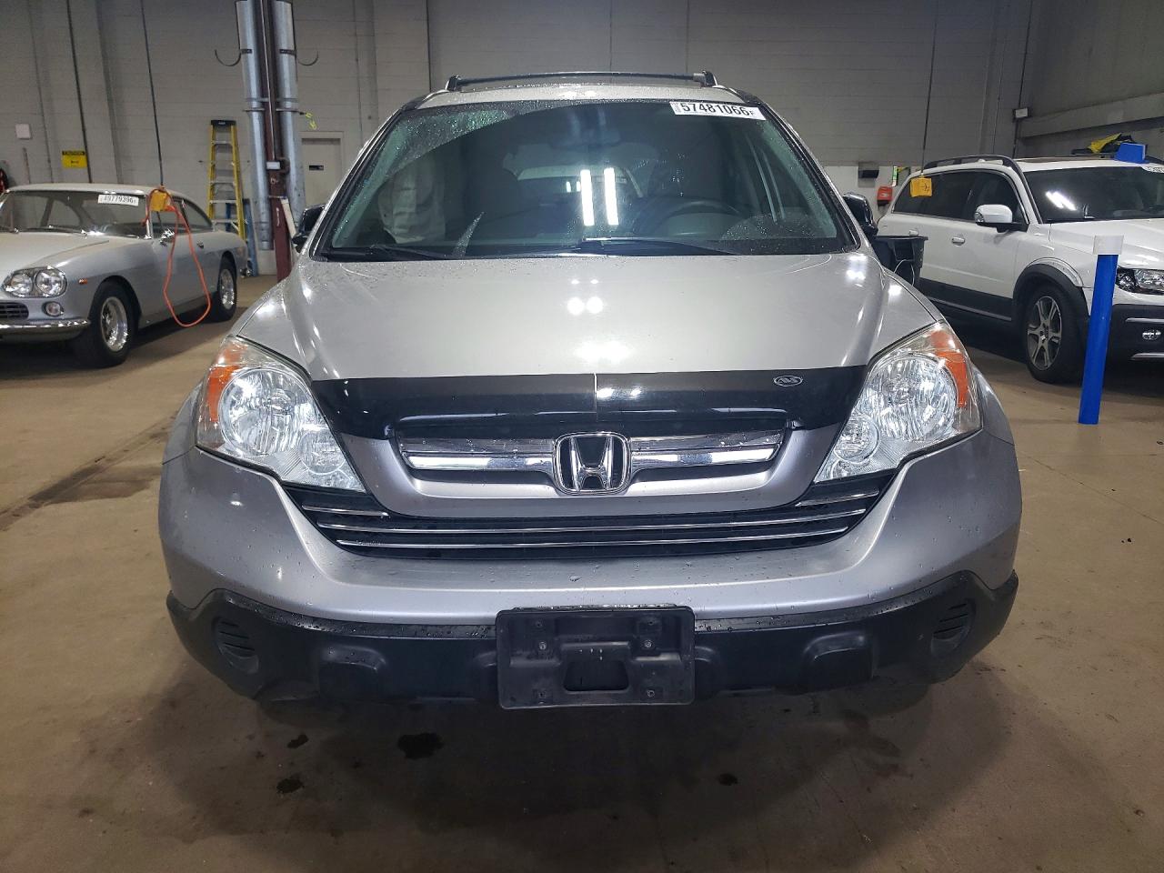 2008 Honda Cr-v Ex Silver vin: JHLRE48568C050026
