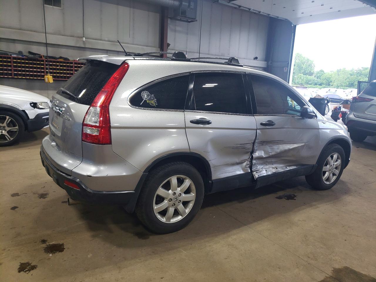 2008 Honda Cr-v Ex Silver vin: JHLRE48568C050026