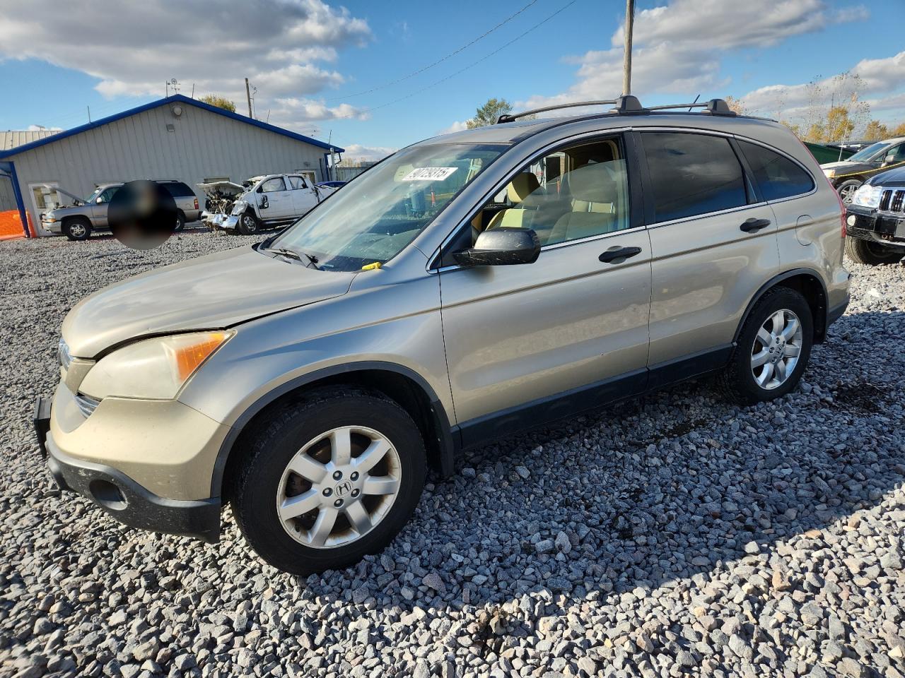 2008 Honda Cr-v Ex Золотой vin: JHLRE48568C063956