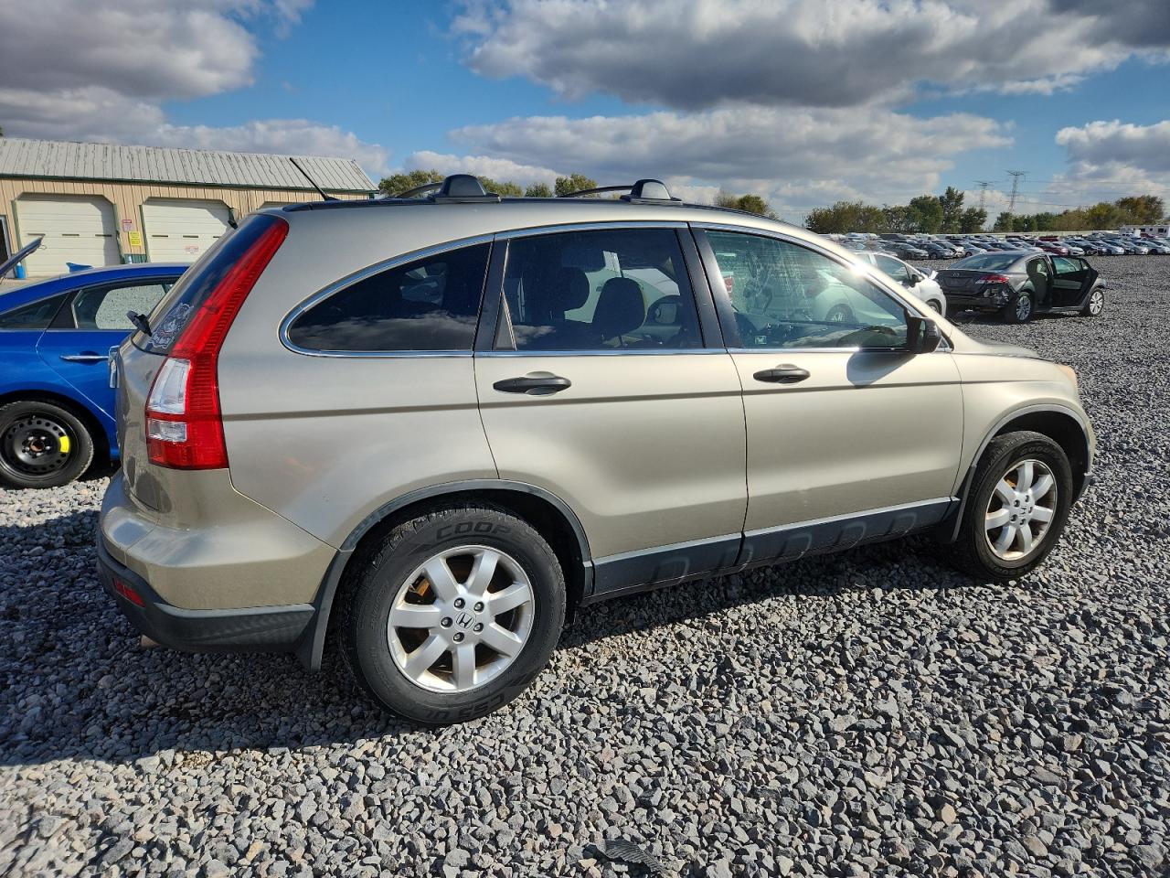2008 Honda Cr-v Ex Золотой vin: JHLRE48568C063956