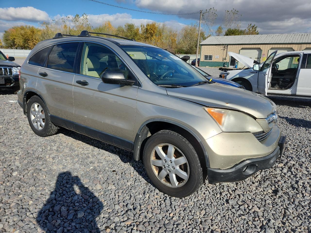 2008 Honda Cr-v Ex Золотой vin: JHLRE48568C063956