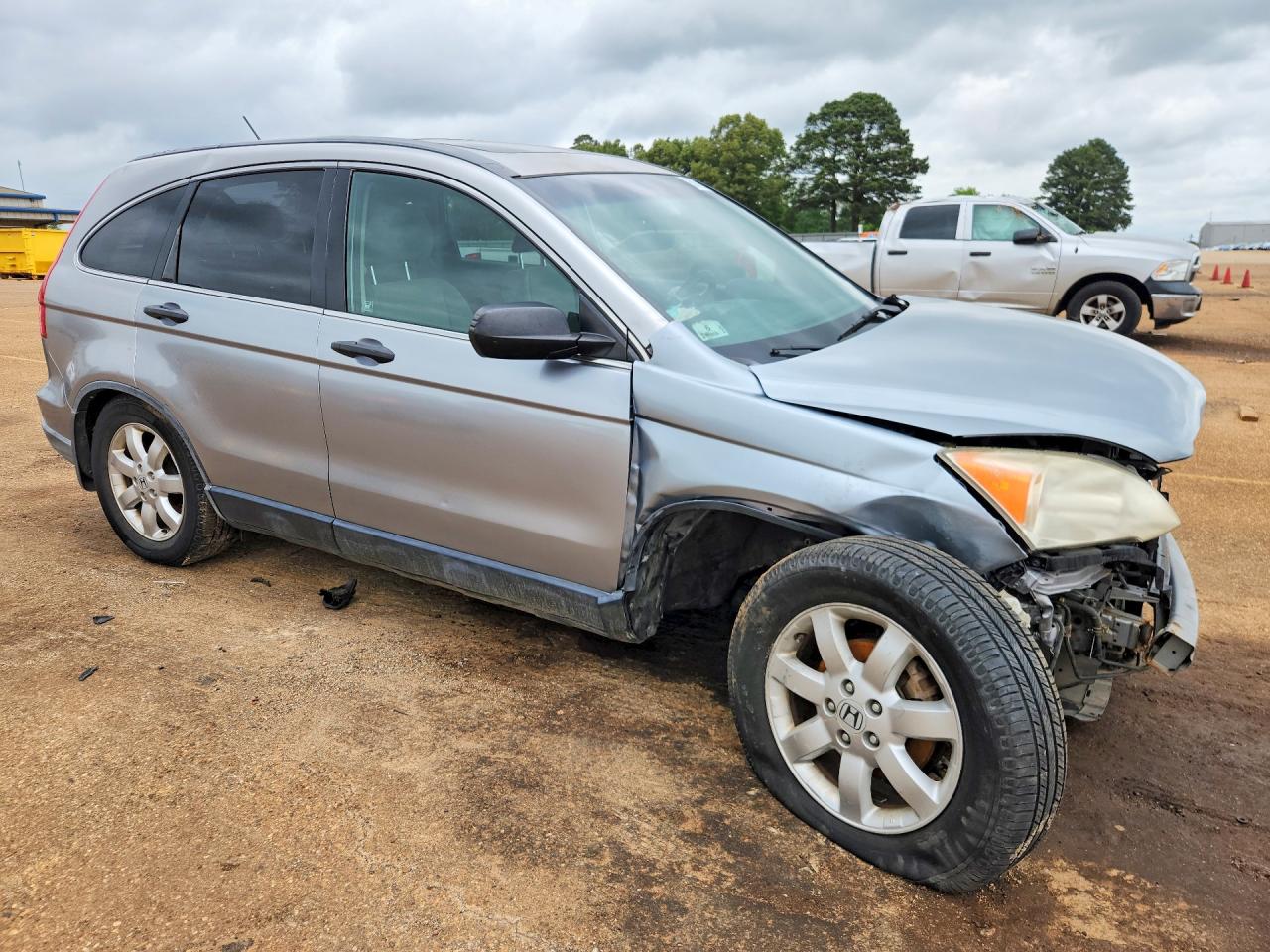 2007 Honda Cr-v Ex Серебряный vin: JHLRE48577C048008