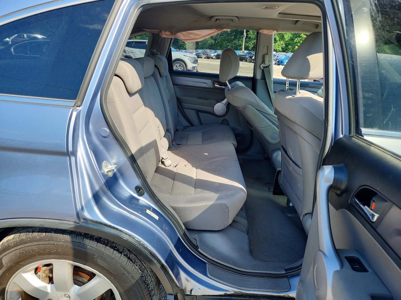 2007 Honda Cr-v Ex Blue vin: JHLRE48577C058022