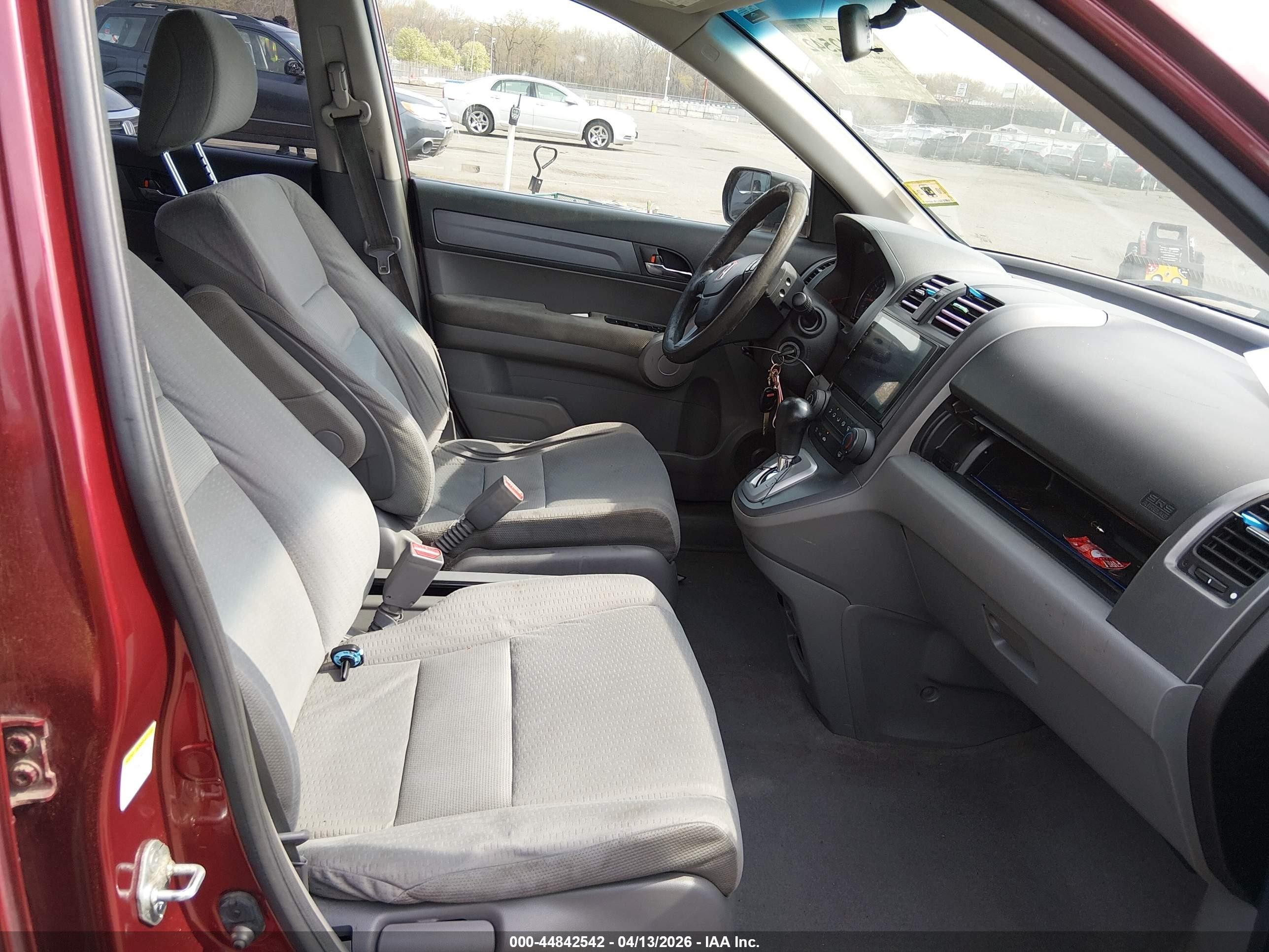 2007 Honda Cr-v Ex Red vin: JHLRE48577C068629